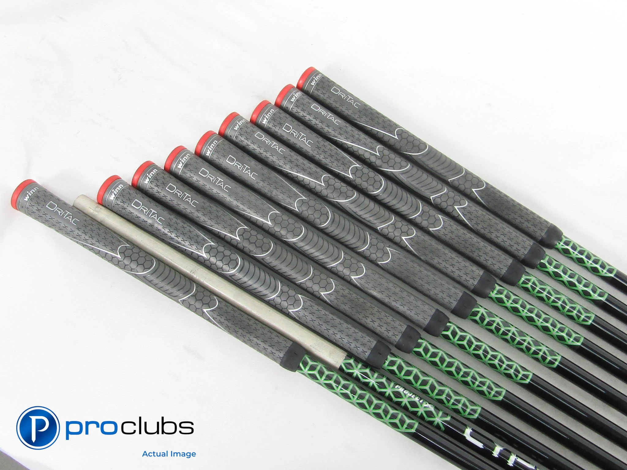 10pc Project X Cypher Fifty 5.0 Senior Flex Iron Shaft Set .370" Tip #508682 - Image 2