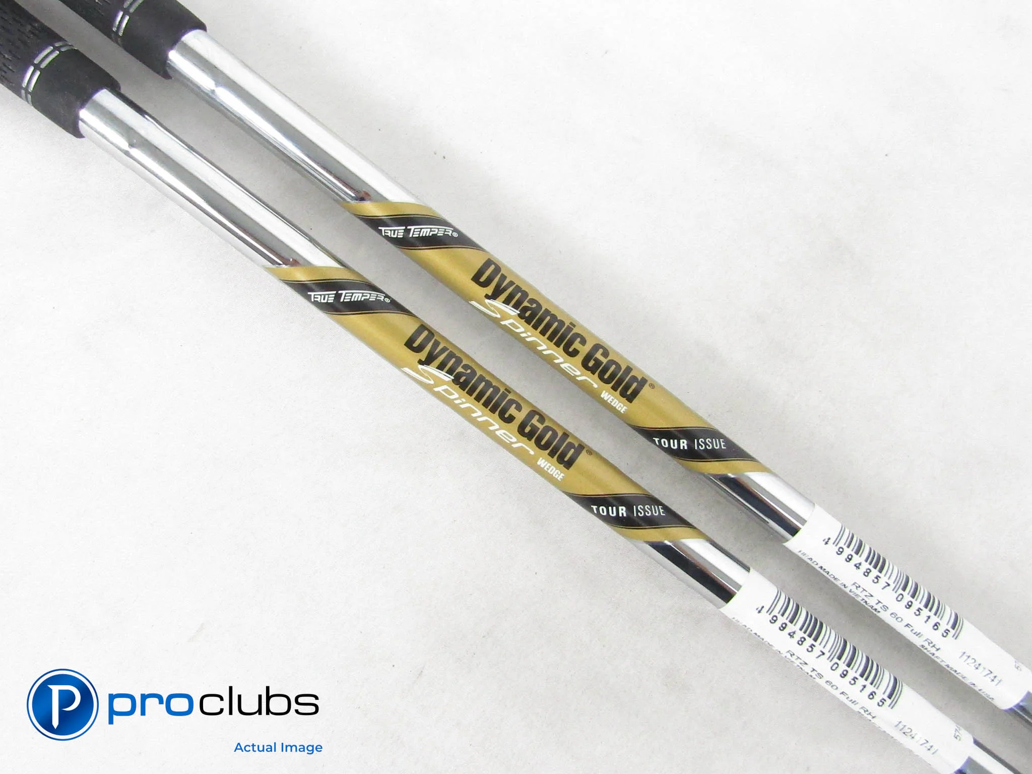 2pc True Temper Dynamic Gold Tour Issue Spinner Wedge Shaft Set .355" Tip 513000