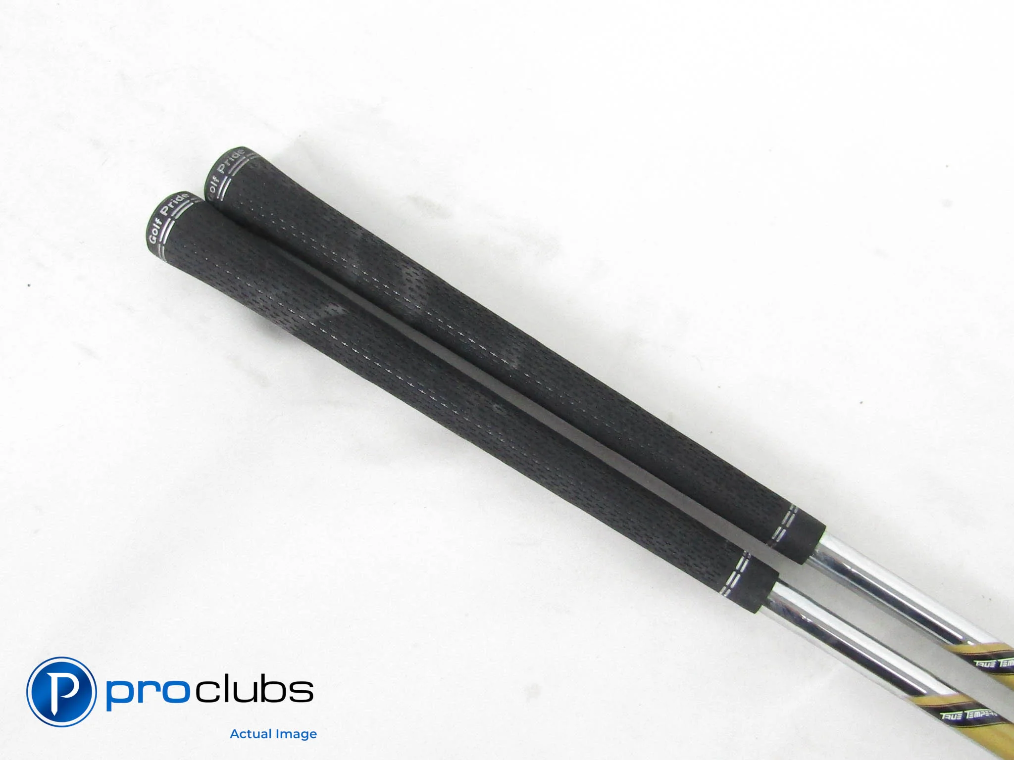2pc True Temper Dynamic Gold Tour Issue Spinner Wedge Shaft Set .355" Tip 513000 - Image 2
