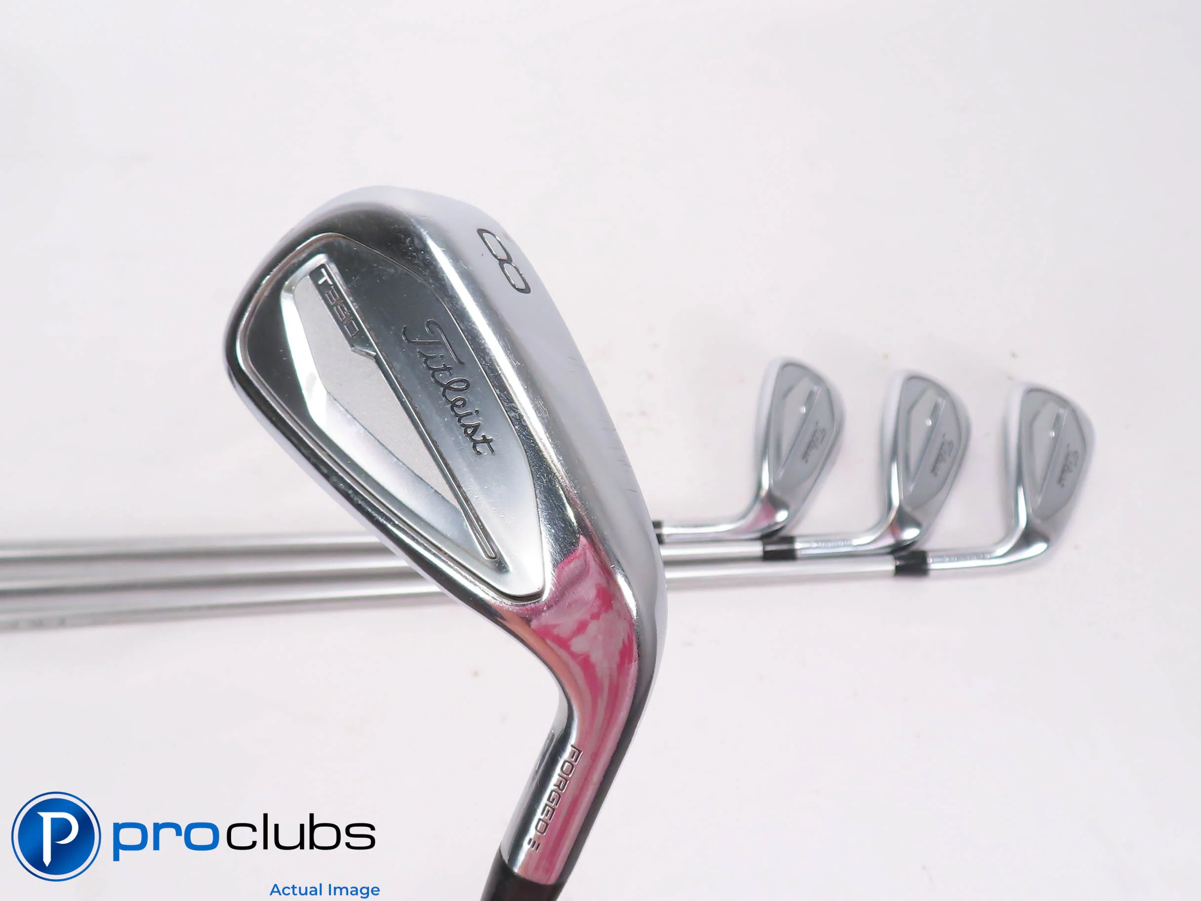 Nice Titleist '23 T350 8-PW,GW Iron Set Fubuki Senior Flex Graphite +1/2" 505201