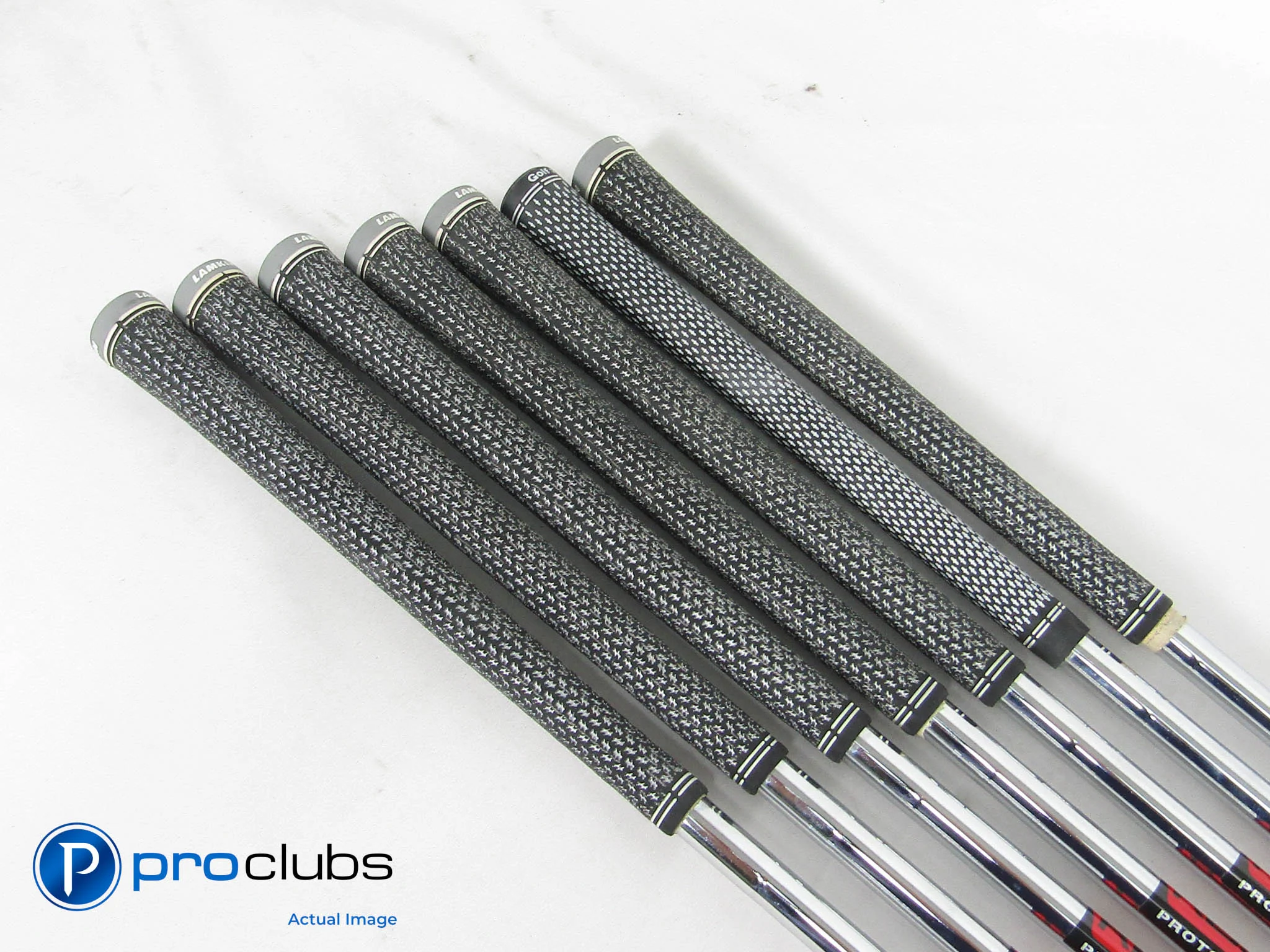 Tour Issue 7pc KBS Tour 120 Stiff Prototype Iron Shaft Set .355" Tip 505020 - Image 3