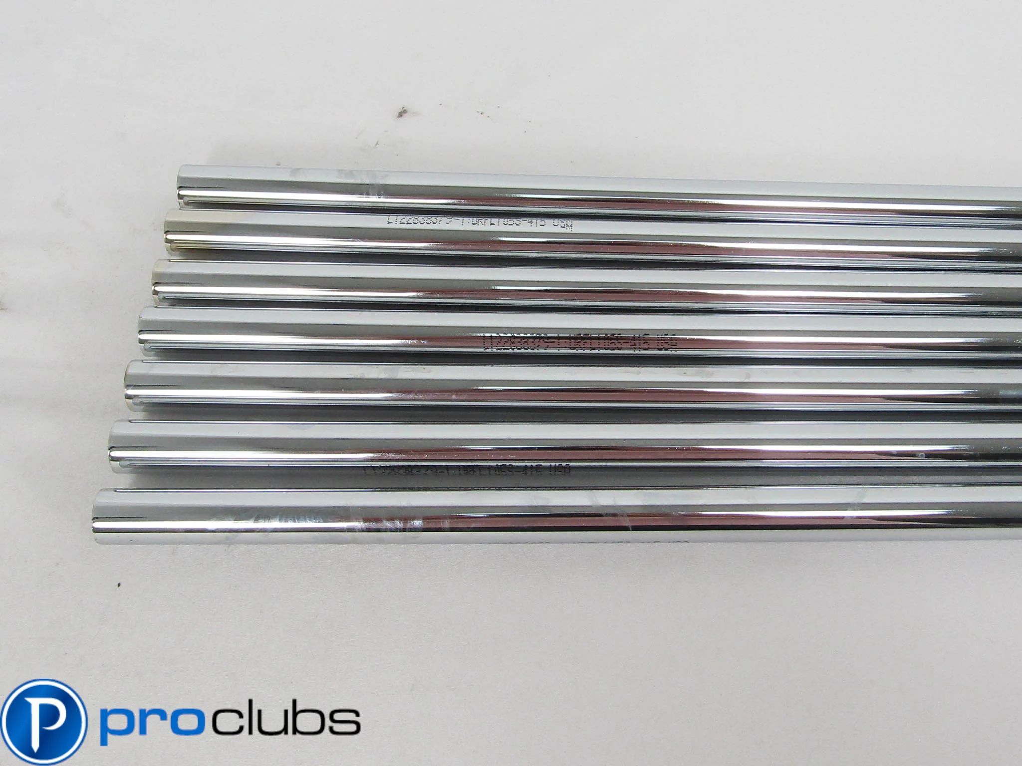 7pc NEW PROJECT X RIFLE 105 TOUR FLIGTED 6.0 STIFF FLEX STEEL IRON SHAFTS 459099 - Image 2
