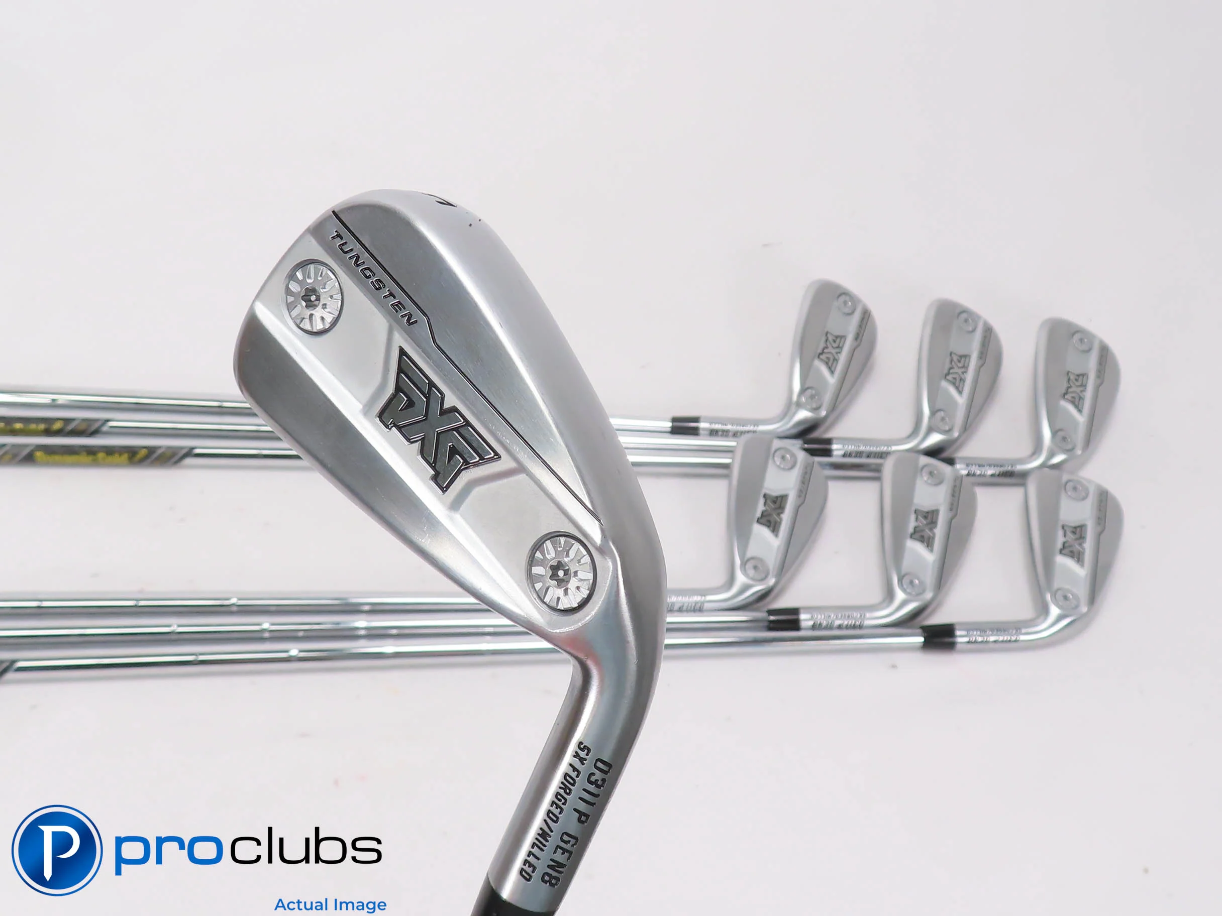 Nice PXG 0311P Gen8 5-PW,GW Iron Set DG Tour Issue MID X100 X-Flex +1/2" 512326