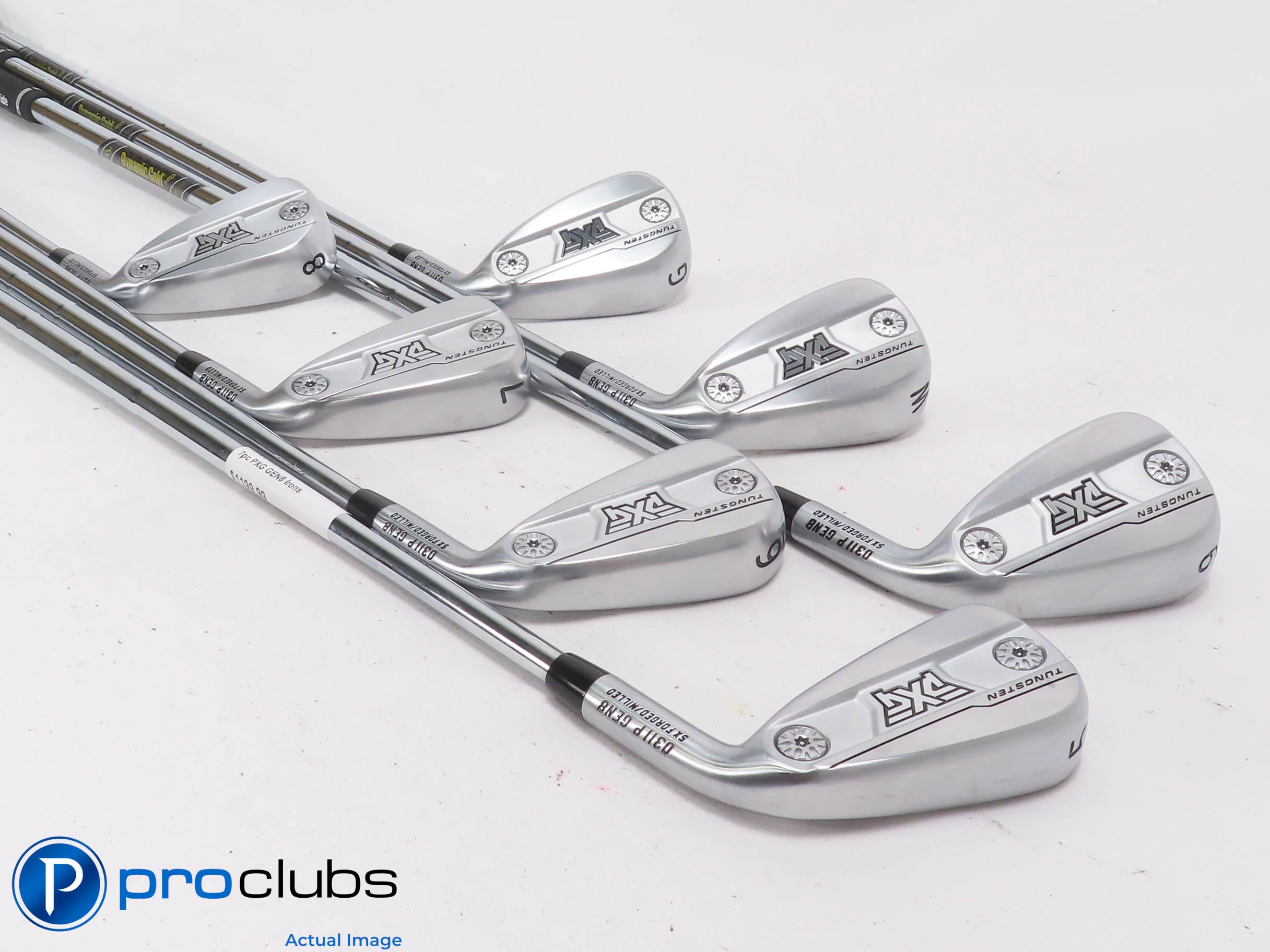 Nice PXG 0311P Gen8 5-PW,GW Iron Set DG Tour Issue MID X100 X-Flex +1/2" 512326 - Image 2