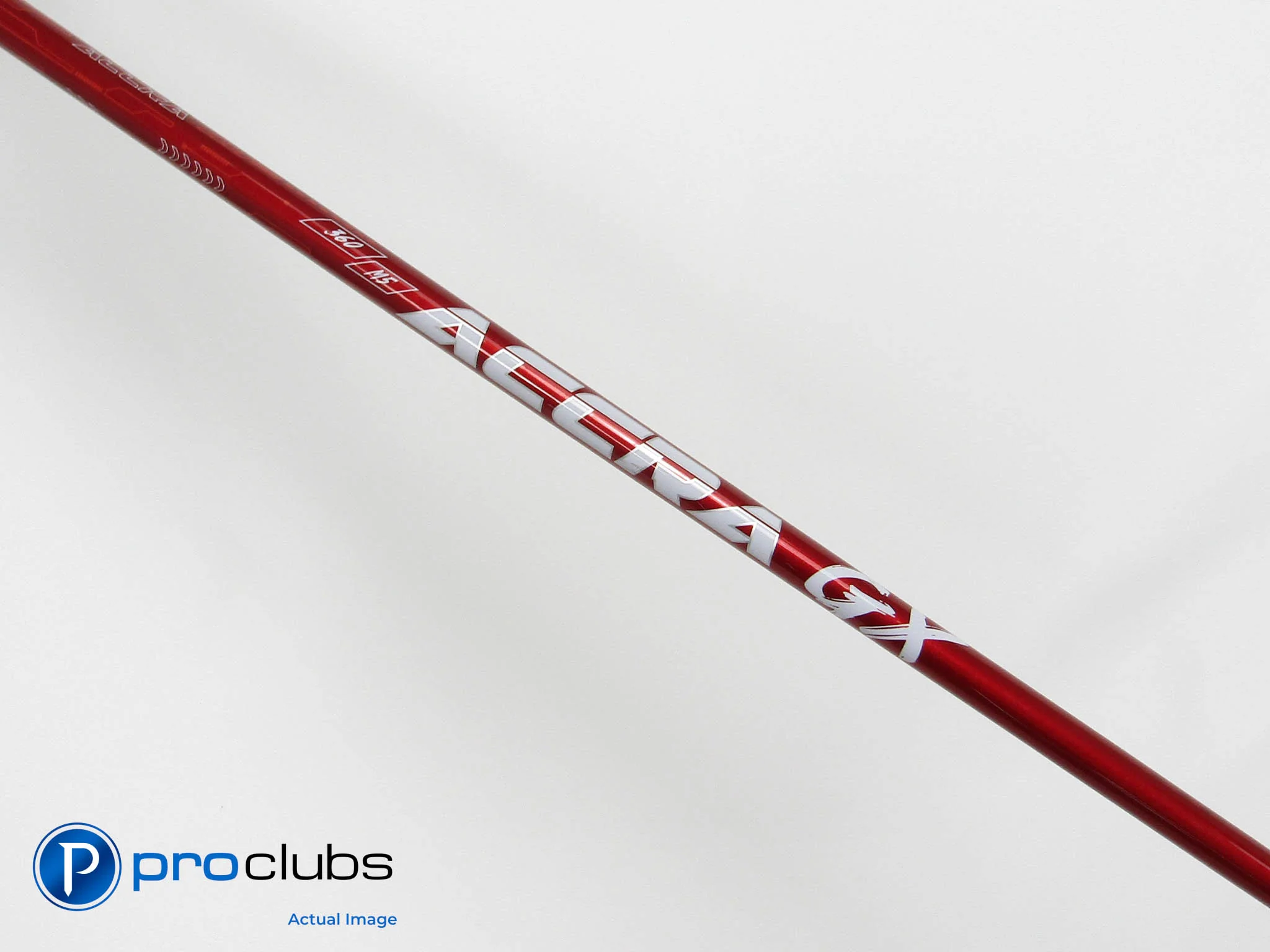 Accra GX Red 360 M5 X Flex Driver Shaft w/ TaylorMade Tip #510913