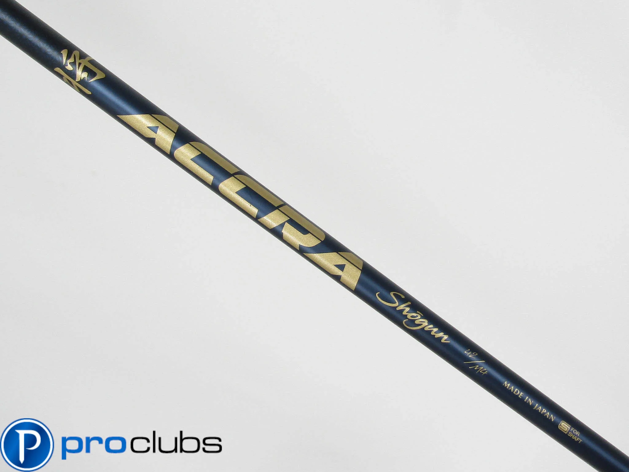 ACCRA SHOGUN BLUE 42 M4 STIFF FLEX DRIVER SHAFT w/ Mizuno Adapter #511957
