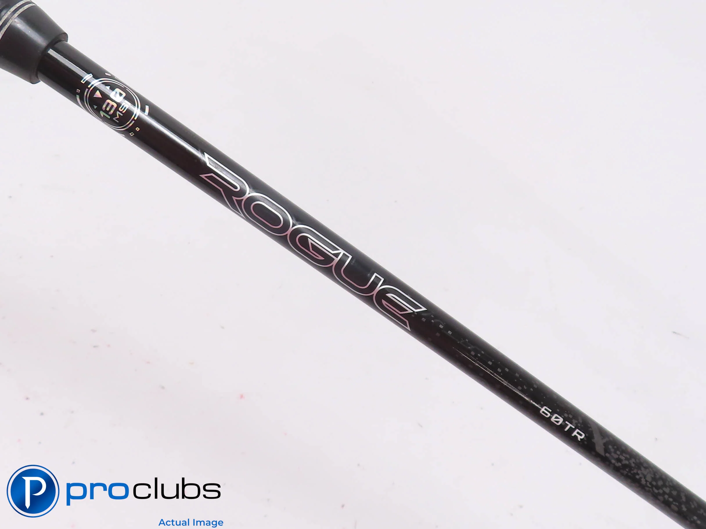Aldila Rogue Black 130MSI 60 Tour Regular Flex Fairway Shaft w/TaylorMade 511528