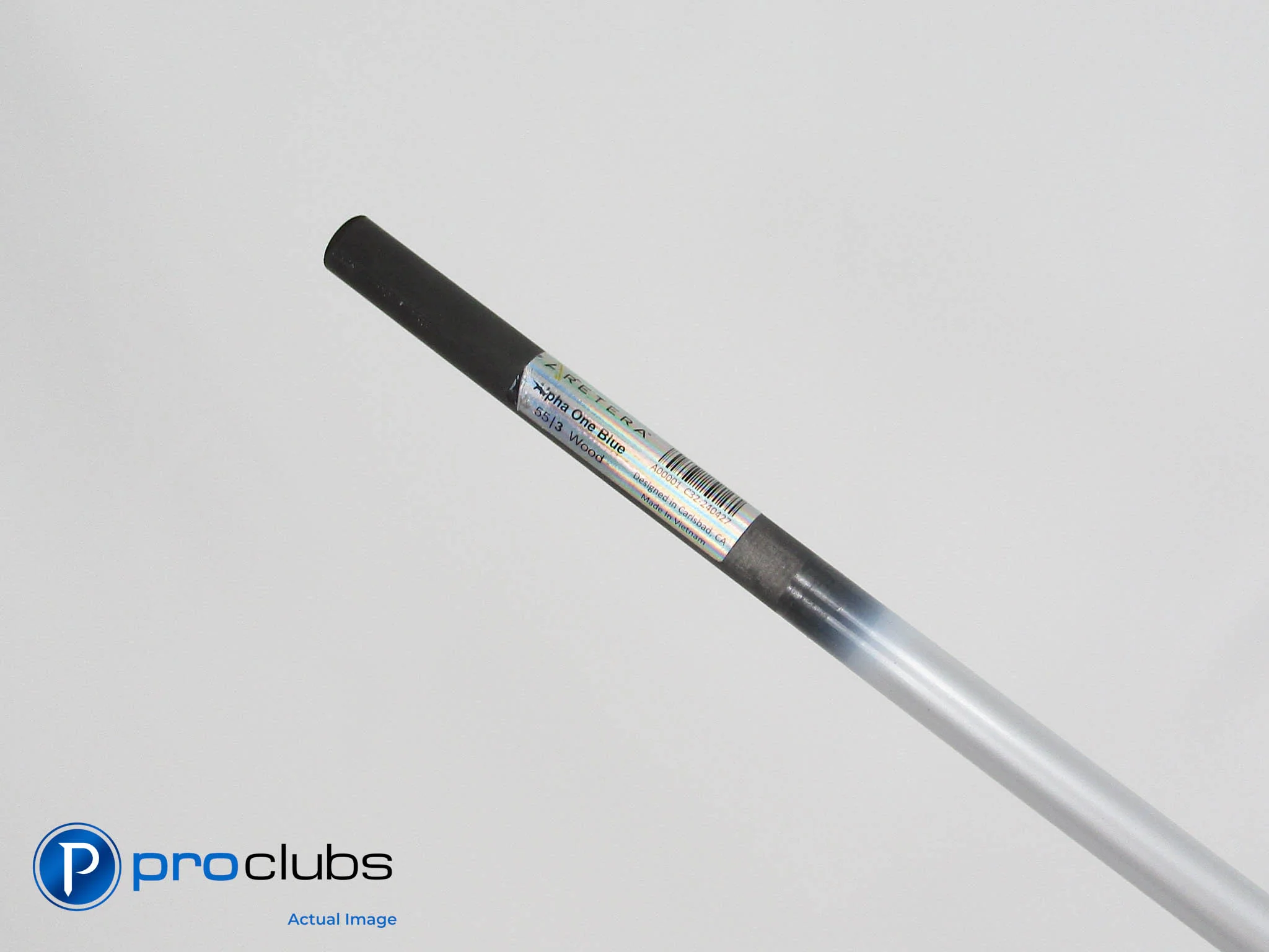 ARETERA ALPHA ONE Blue 55 3 Regular 43.25" Driver Shaft w/ Cobra Tip #415939 - Image 2