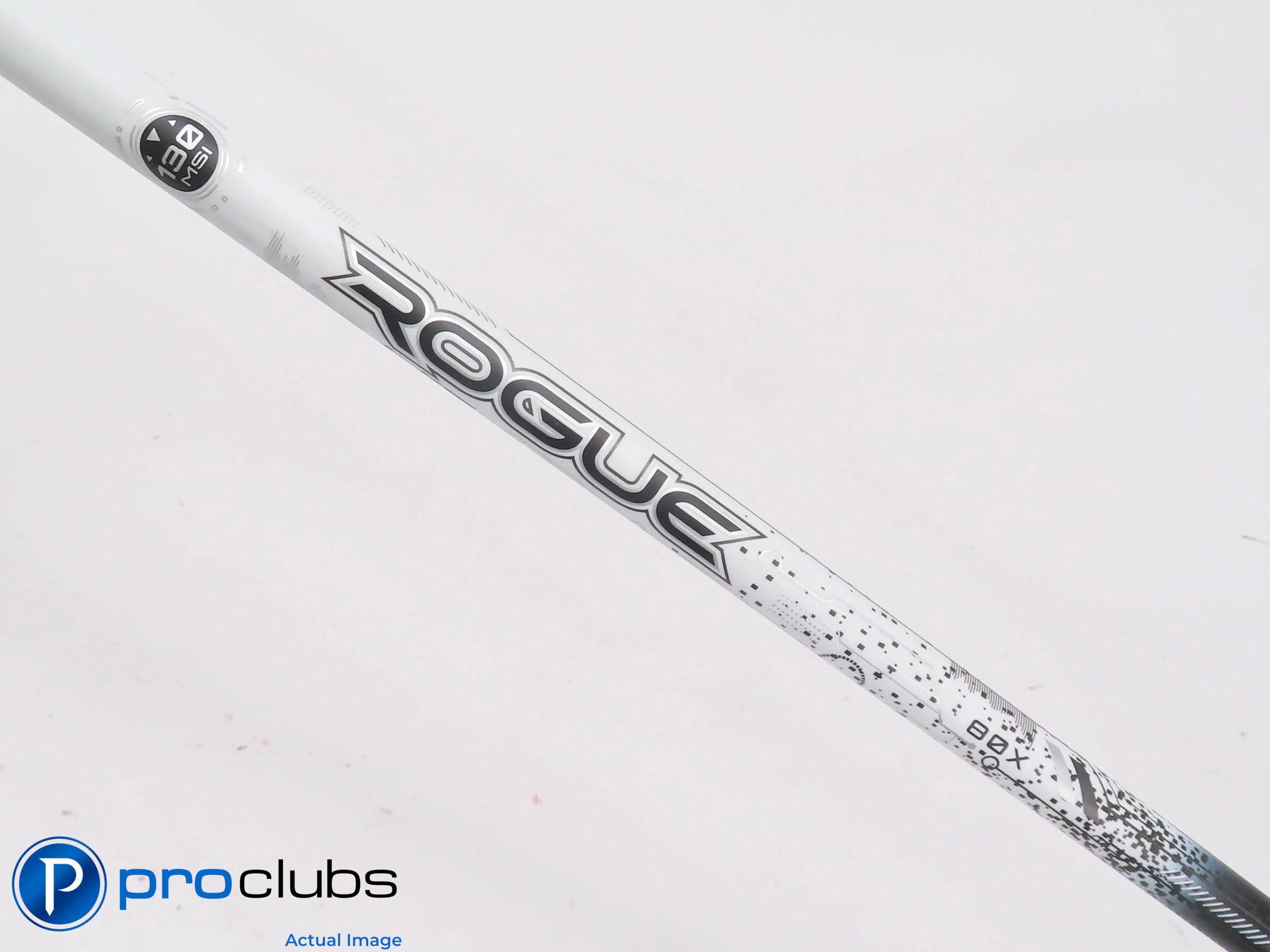 Aldila Rogue White 130 MSI 80 X-Flex Fairway Wood Shaft w/ Ping G430 Tip 509506