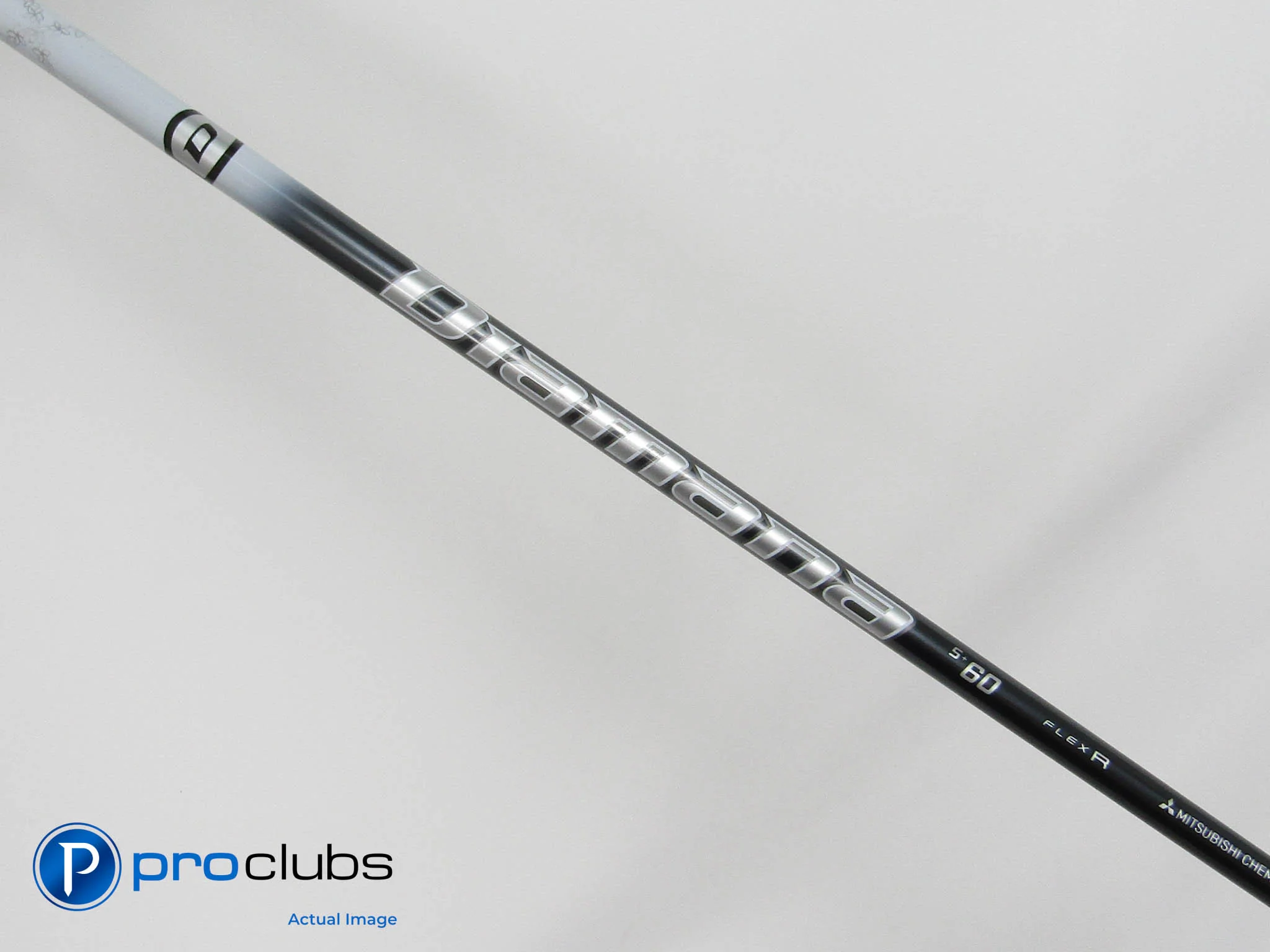 Mitsubishi Diamana S+ 60 Regular Driver Shaft w/ LH TaylorMade Tip #505746
