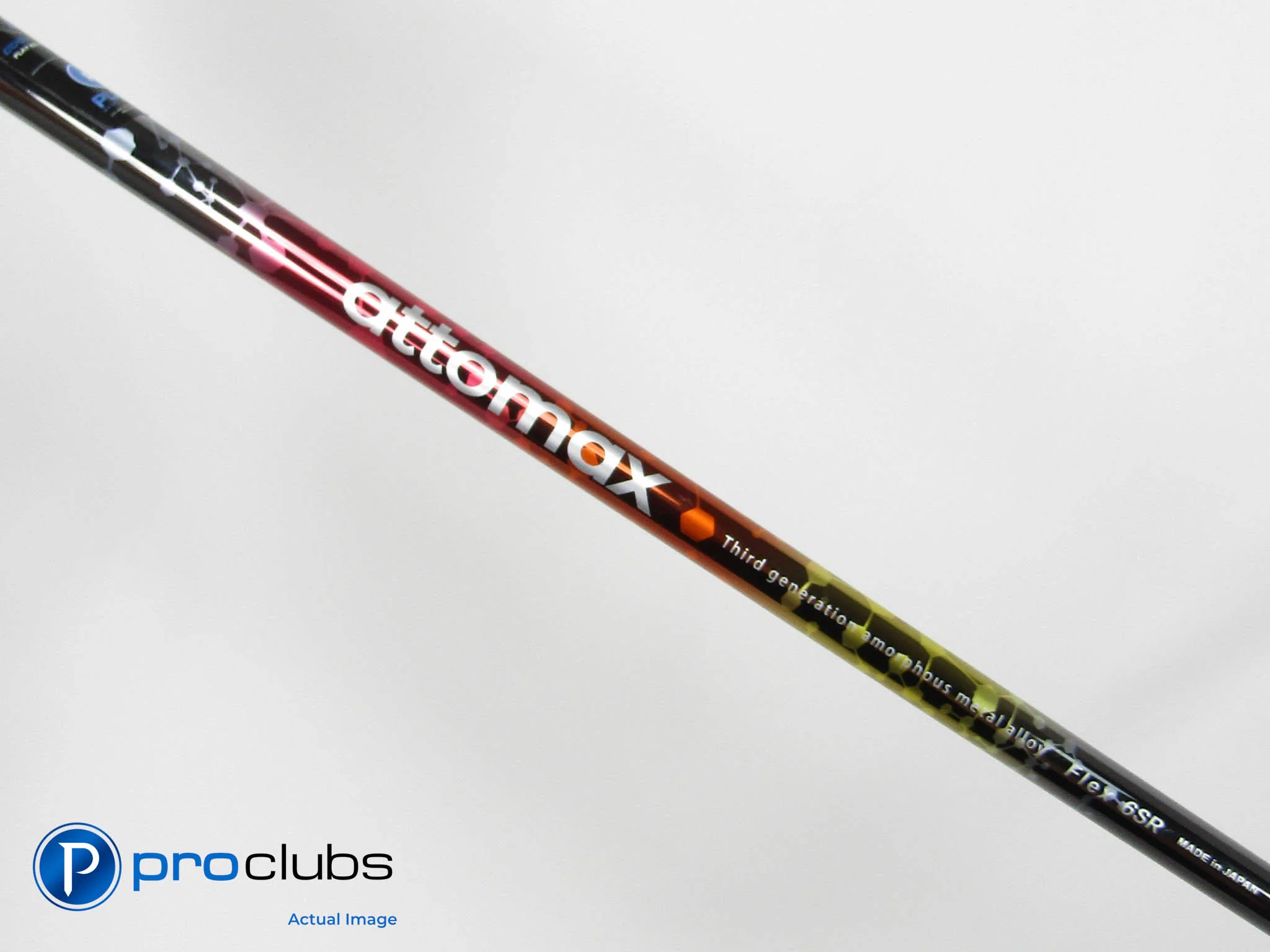 ATTOMAX PRO ATOM 6 SR Flex Driver Shaft w/ Titleist Tip #456964