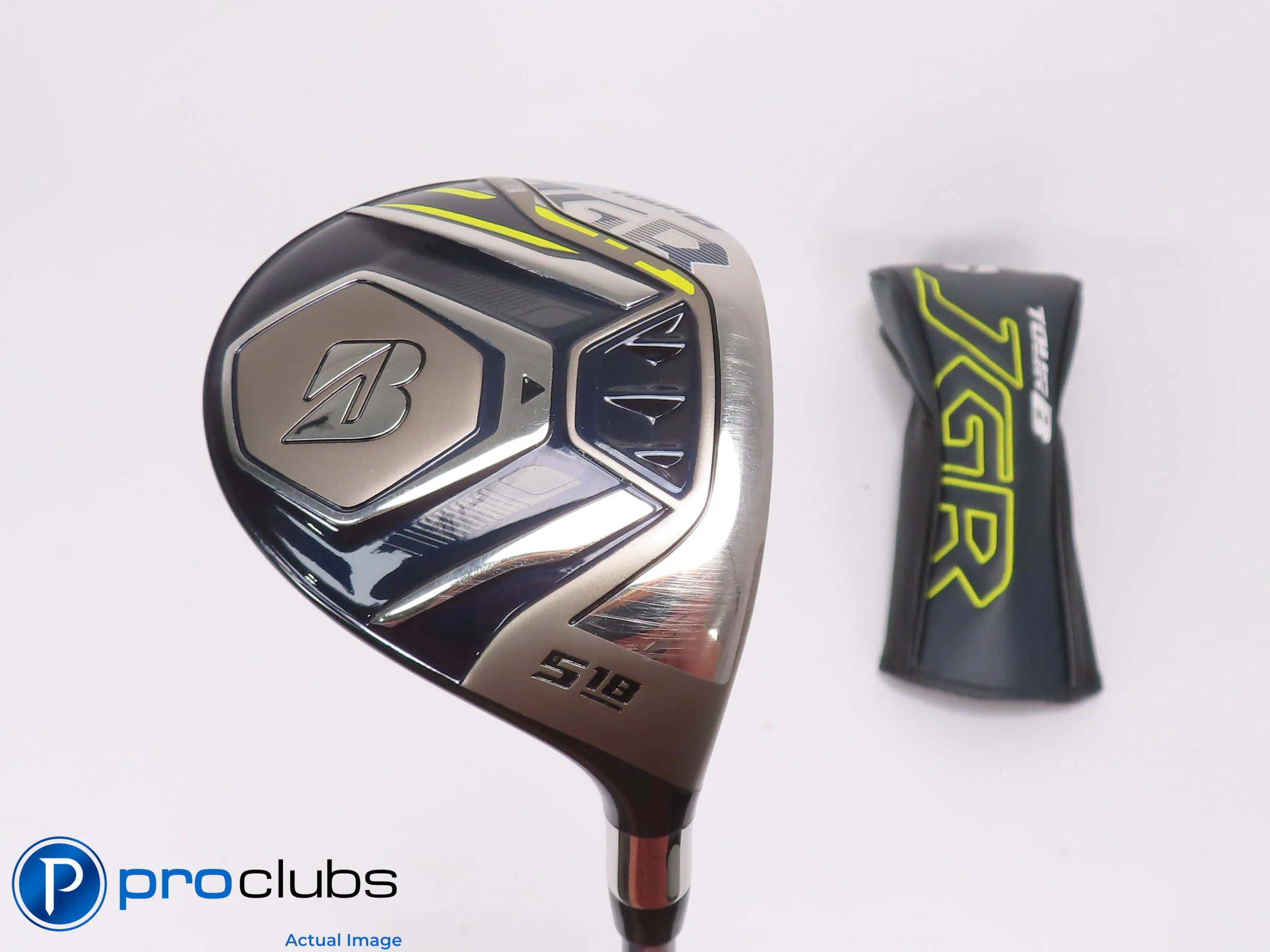 Nice Bridgestone Tour B JGR 18* 5 Wood w/HC Speeder 569 Evo VI Stiff Flex 510095