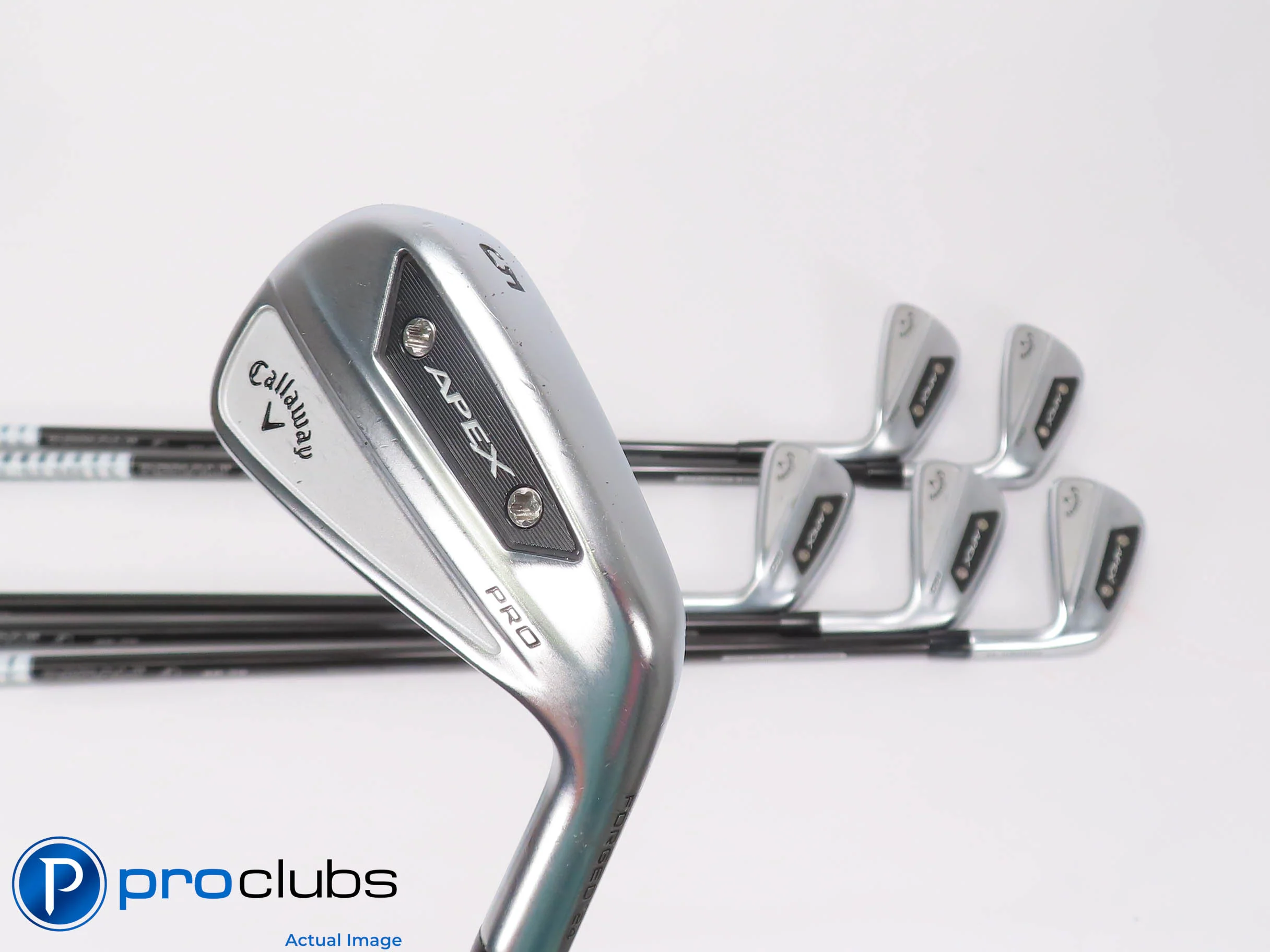 Nice Callaway '24 APEX PRO 5-PW Iron Set GD Tour AD 75 Regular Flex Graph 510232