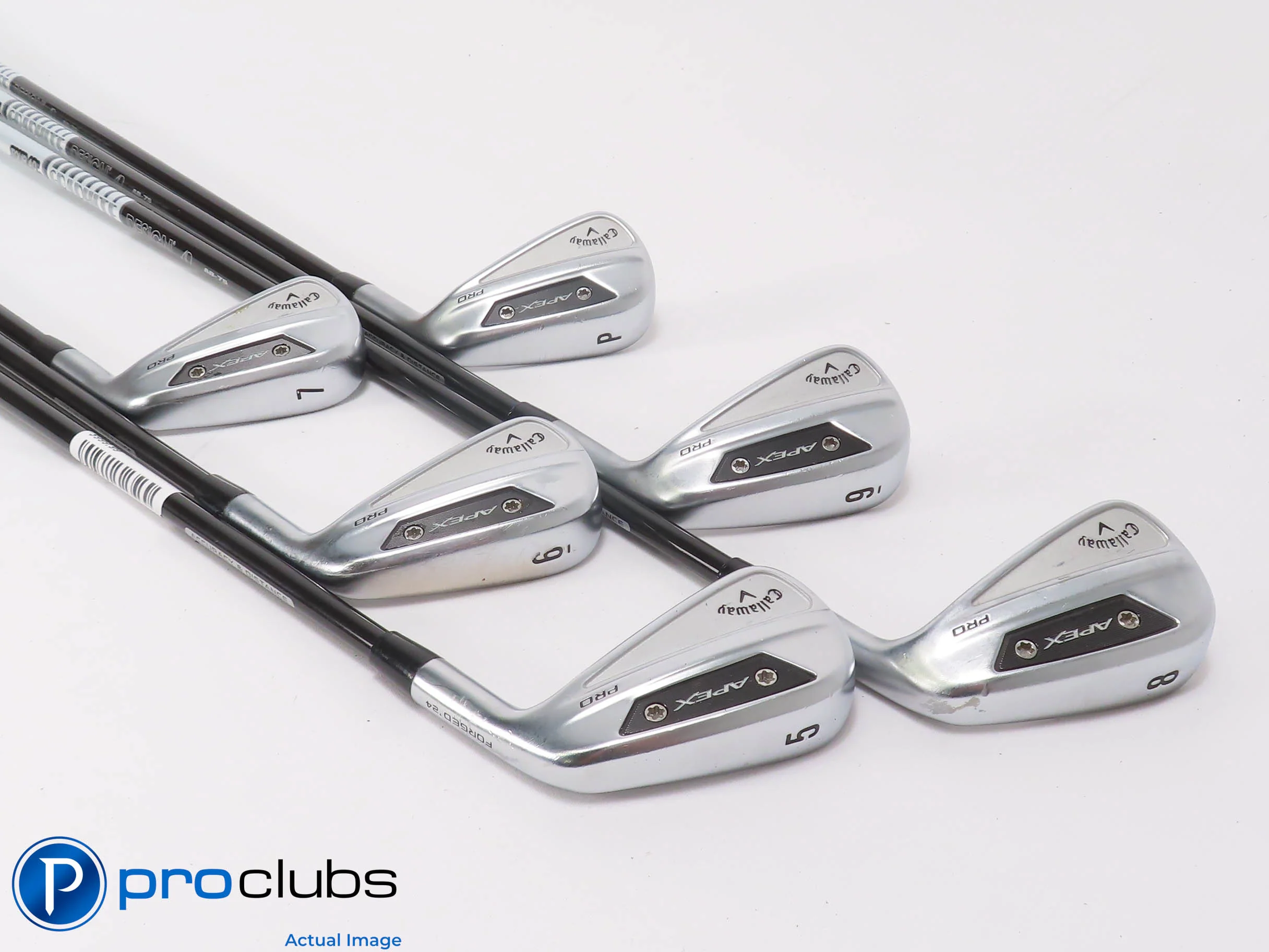 Nice Callaway '24 APEX PRO 5-PW Iron Set GD Tour AD 75 Regular Flex Graph 510232 - Image 2