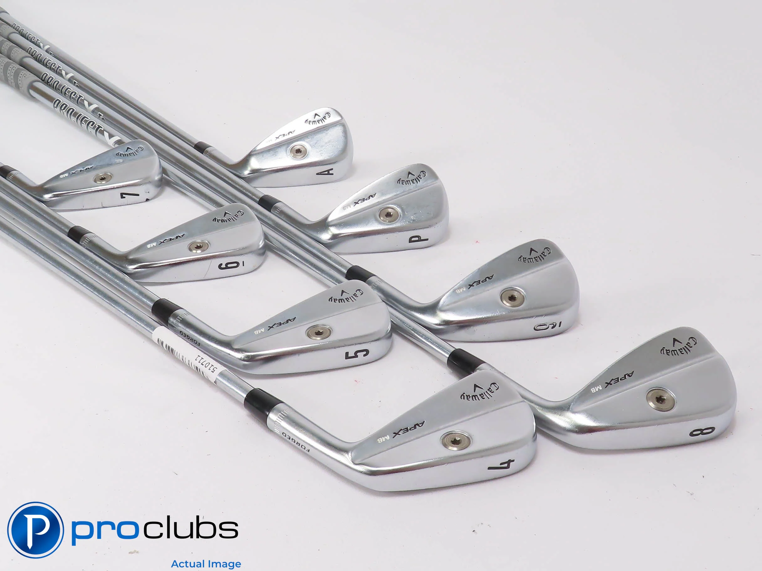 Callaway '21 APEX MB 4-PW,AW Iron Set - Project X IO 6.0 Stiff Flex Steel 510711 - Image 2