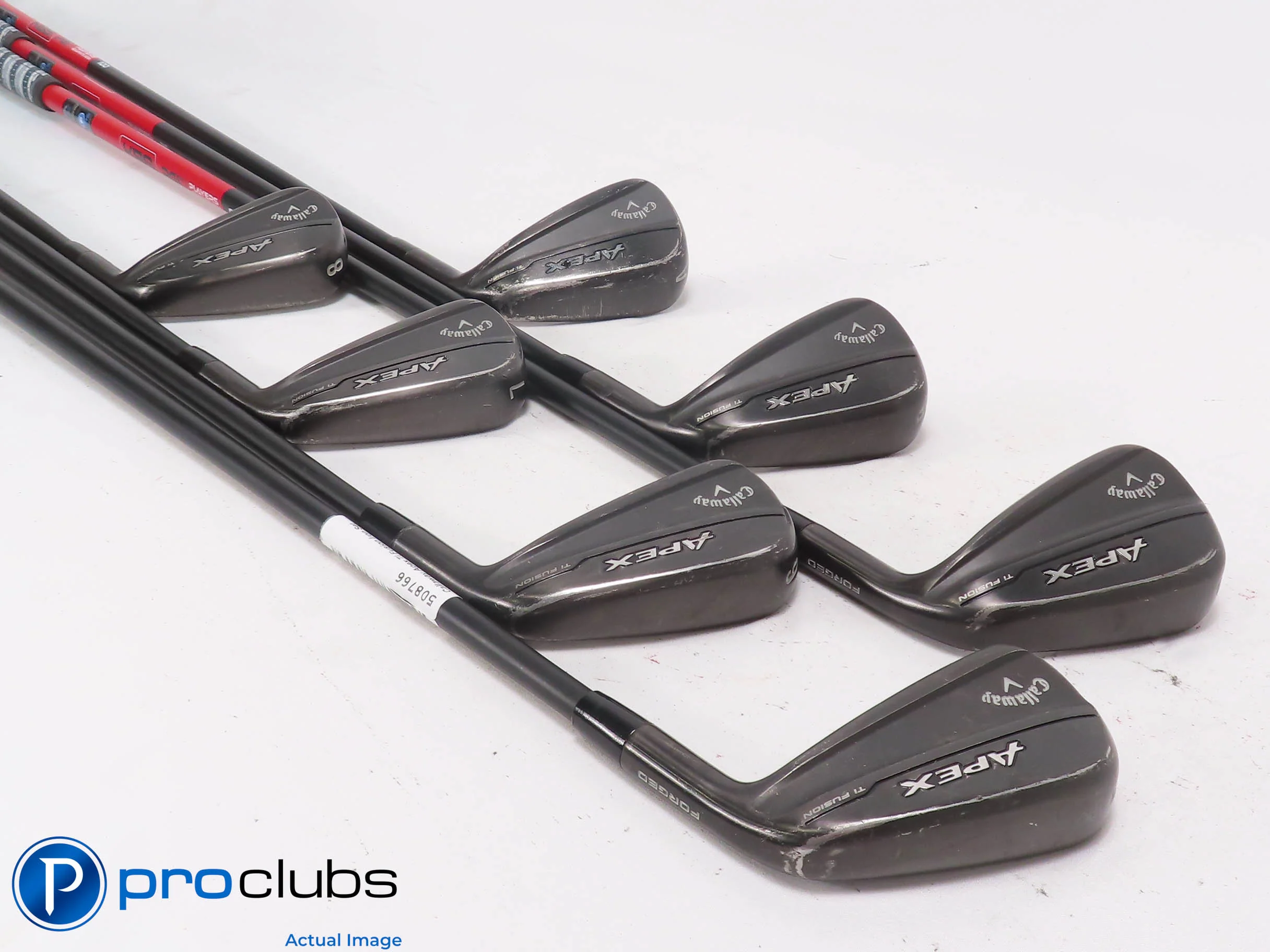 Callaway APEX Ti Fusion 5-PW,AW Iron Set KBS PGI 95 Stiff+ Flex Graph 508766 - Image 2