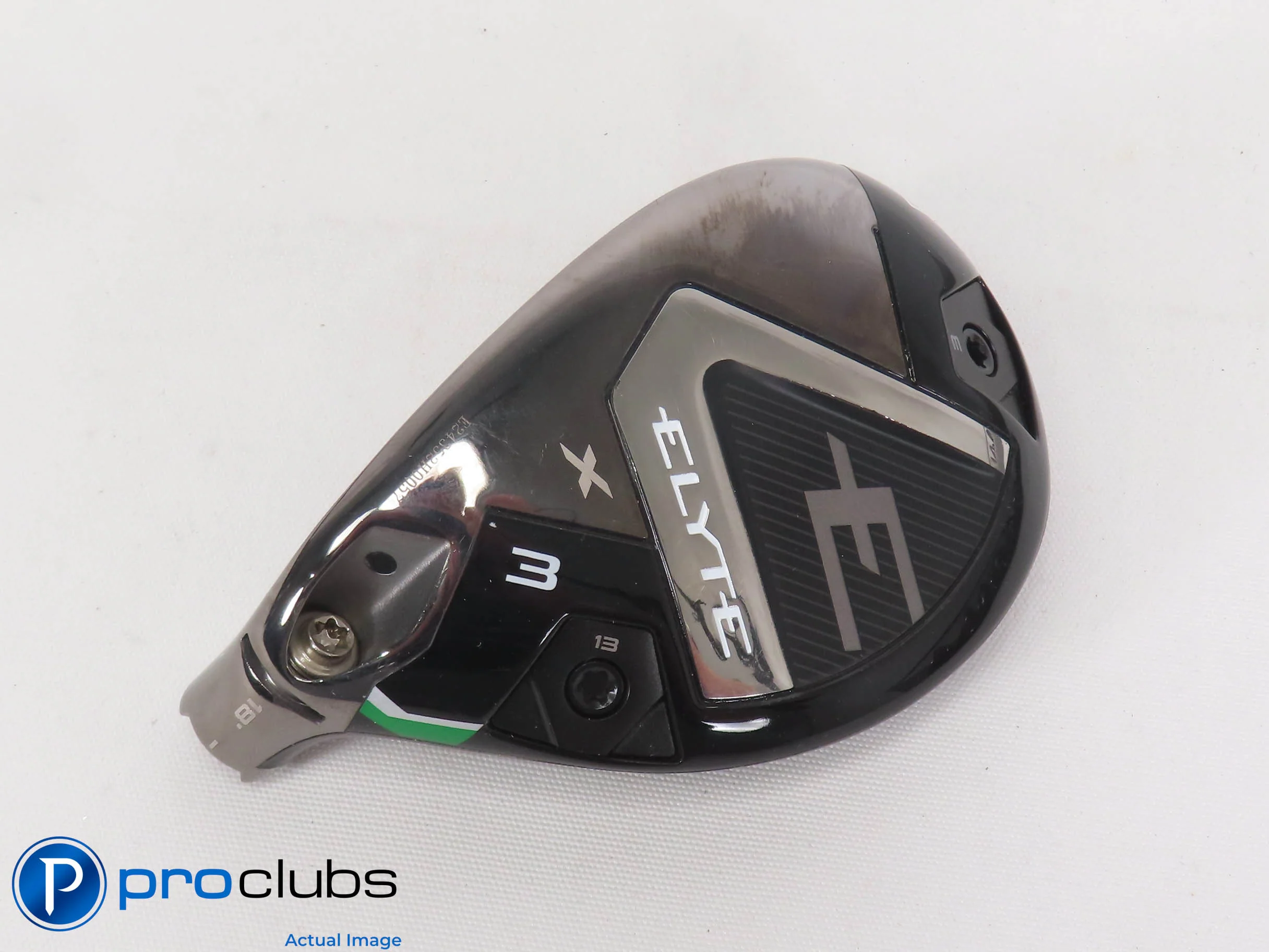 Mint! Left Handed Callaway ELYTE X 18* 3 Hybrid - Head Only - 507174