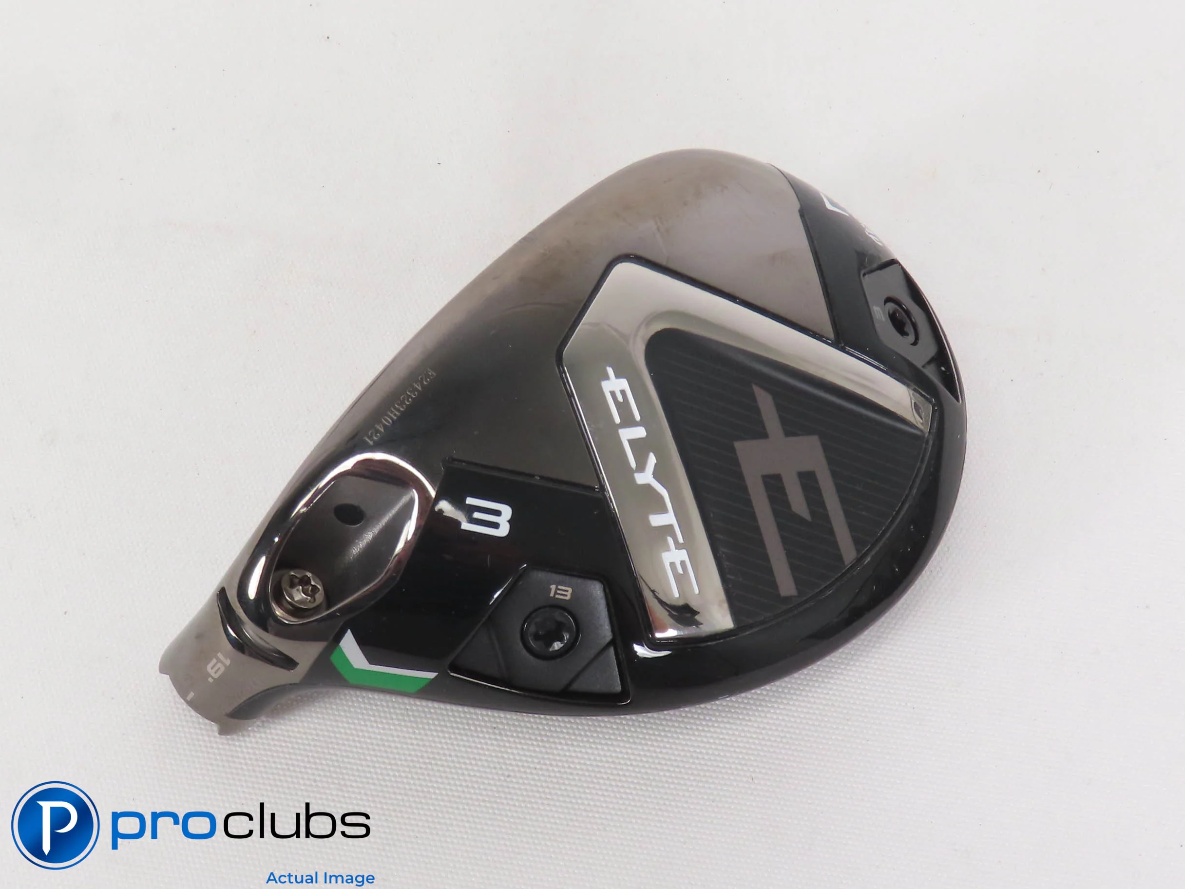 Mint! Left Handed Callaway ELYTE 19* 3 Hybrid - Head Only - 507172