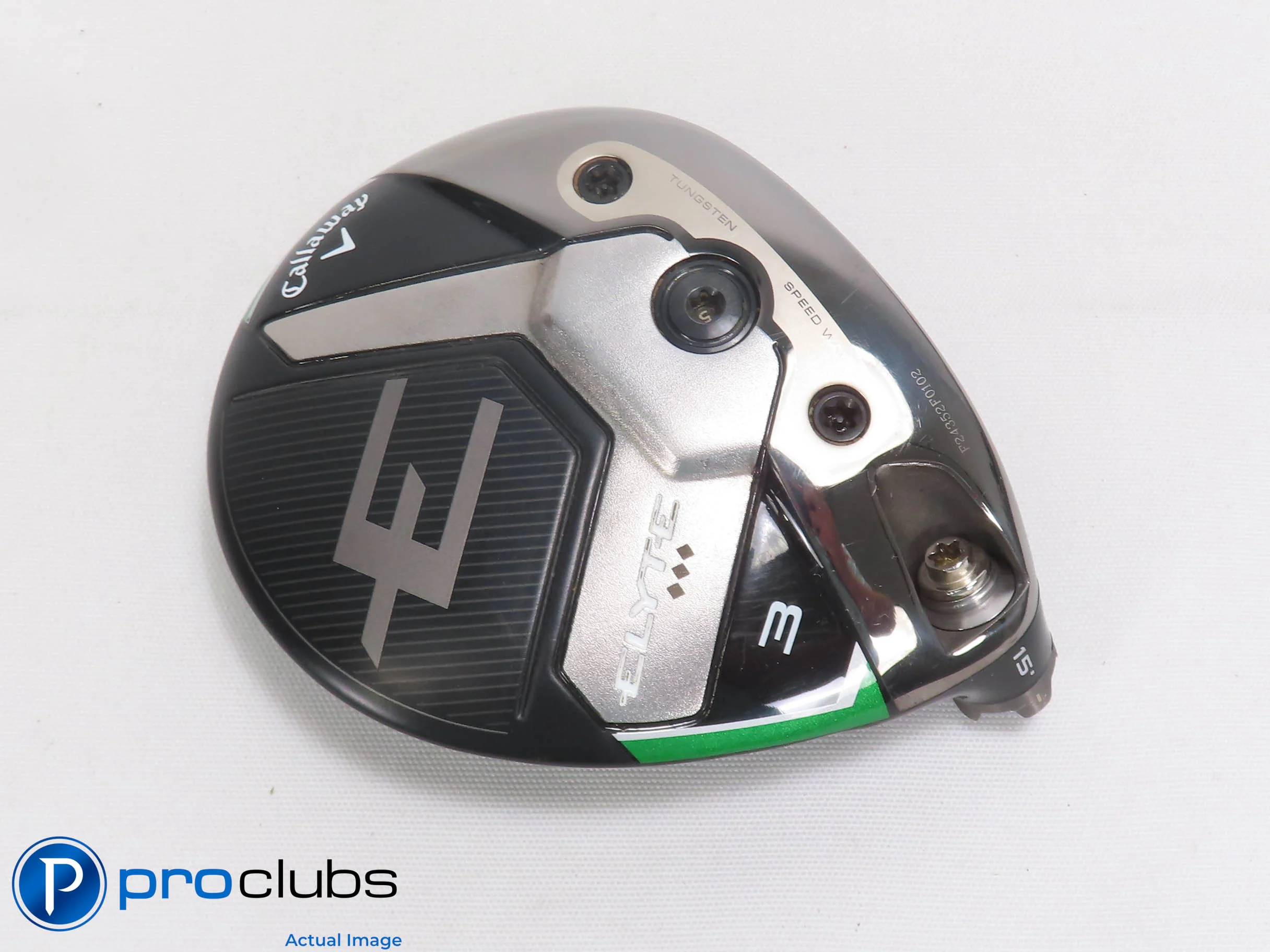 Nice! Callaway ELYTE Triple Diamond 15* 3 Wood - Head Only - 512333