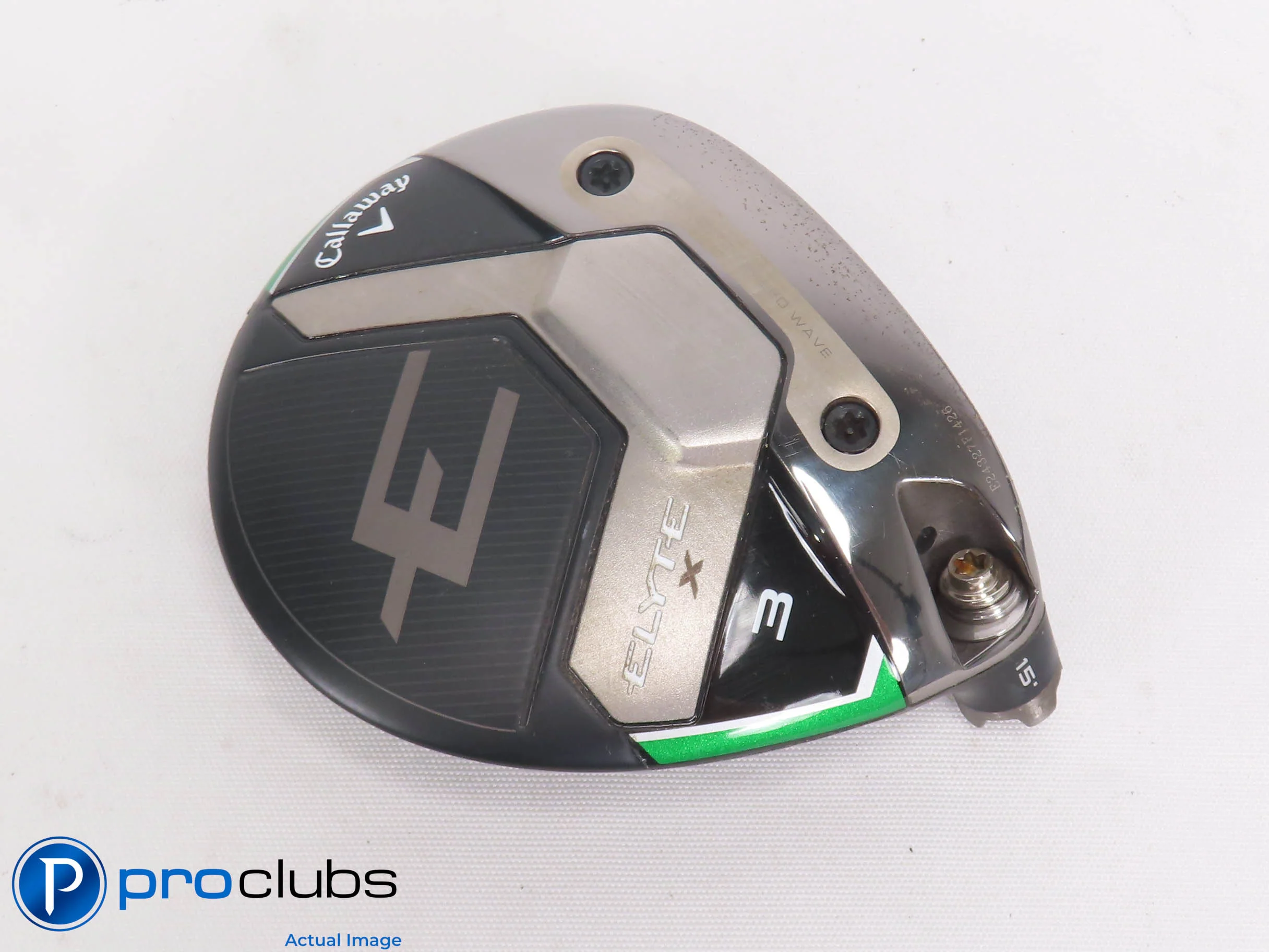 Nice Callaway ELYTE X 15* 3 Wood - Head Only - 501323