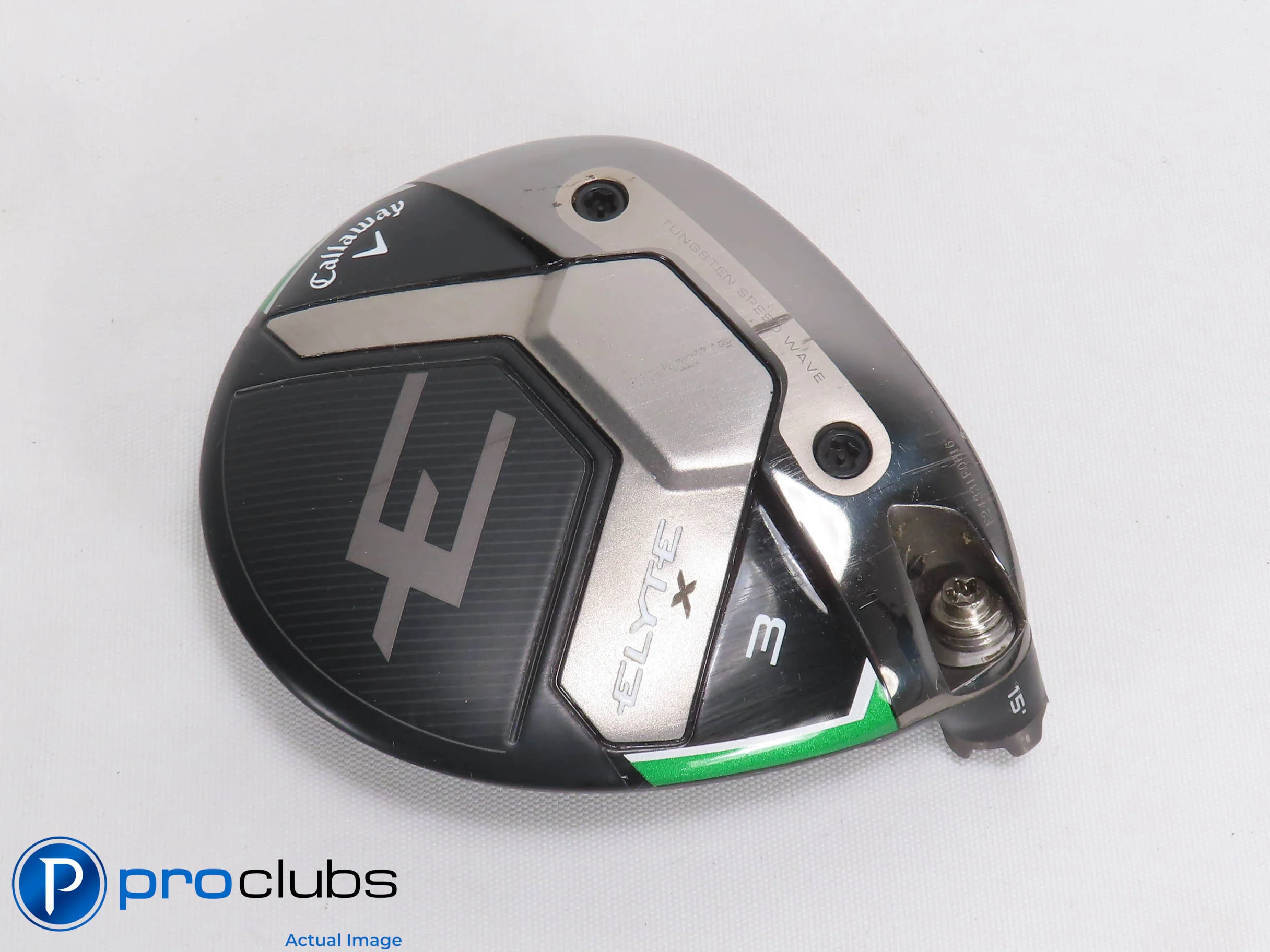 Callaway ELYTE X 15* 3 Wood - Head Only - R/H - 473947