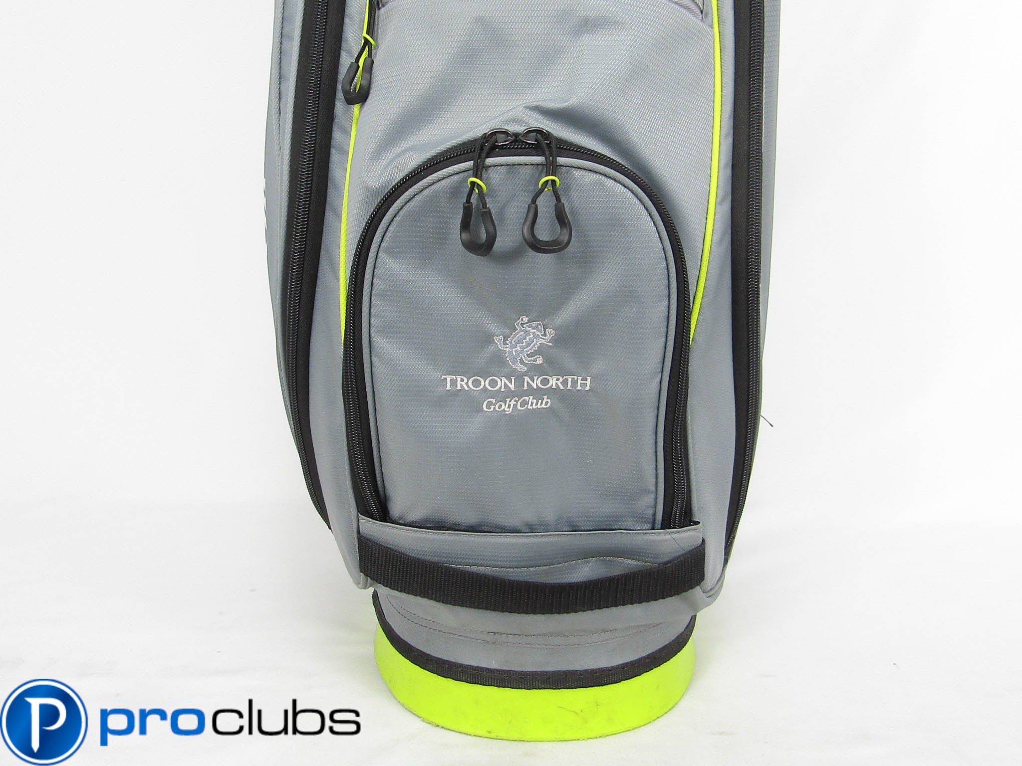 CALLAWAY GOLF CHEV 14 (GRAY / YELLOW) CART BAG #468153 - Image 3