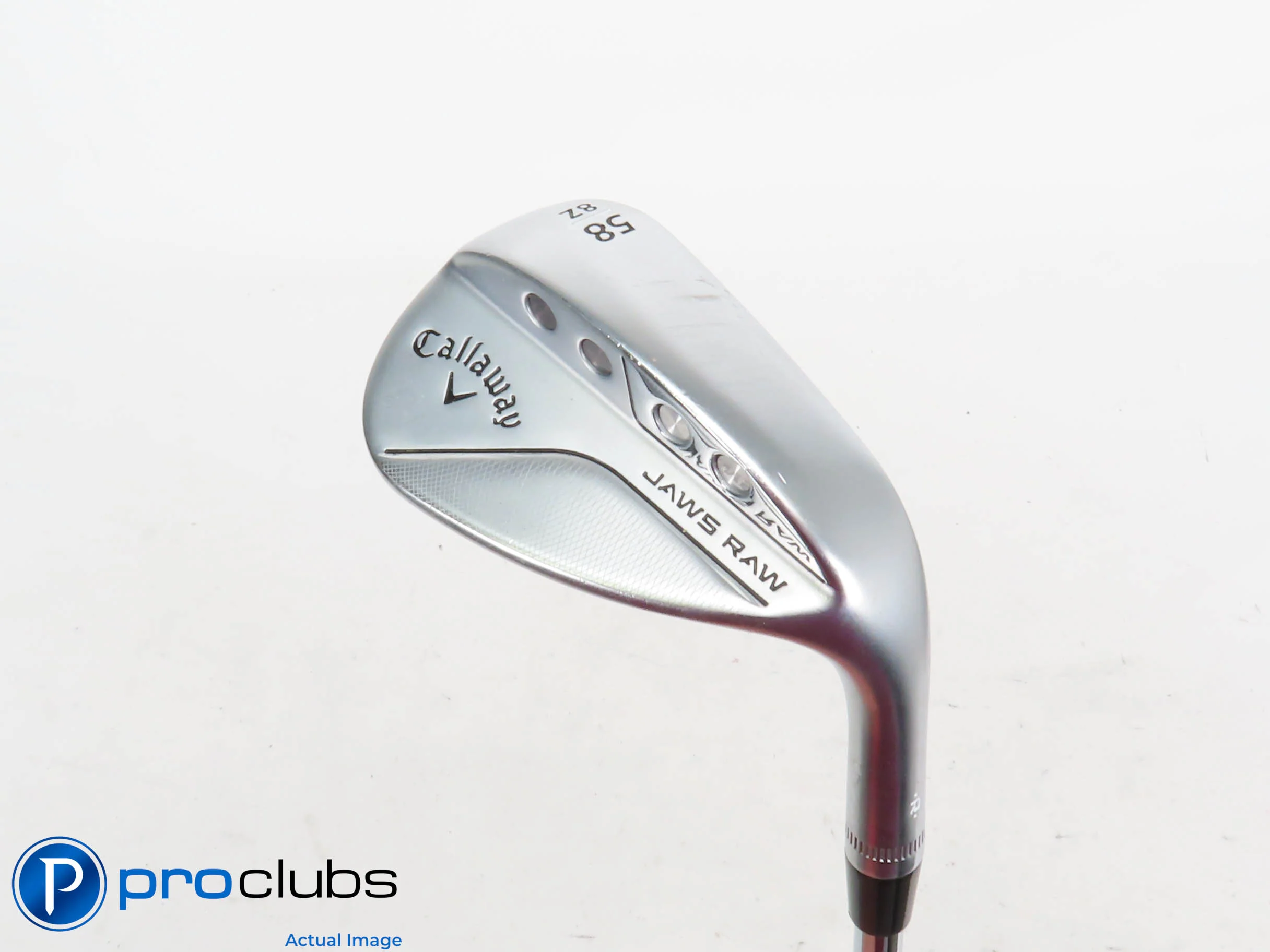 Callaway JAWS RAW 58*(8*) Wedge Z-Grind - DG Tour Issue Spinner Wedge - 420510