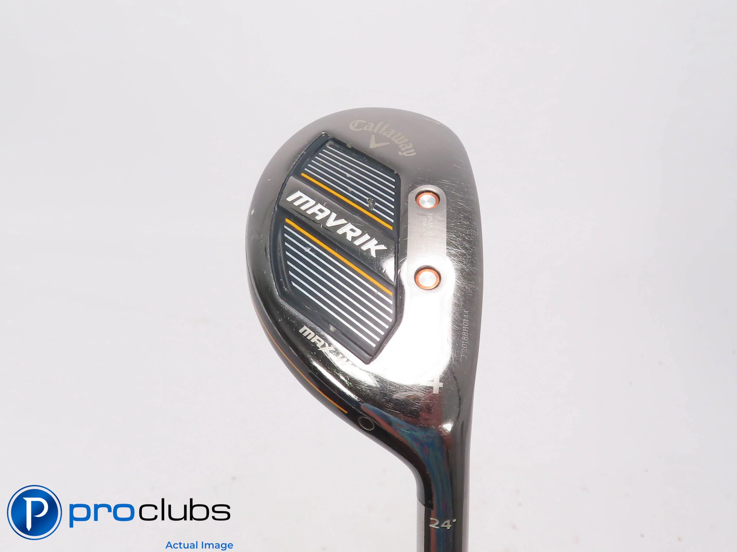 Ladies Callaway Mavrik Max W-L 24* 4 Hybrid - Helium 40 Ladies Flex 508360