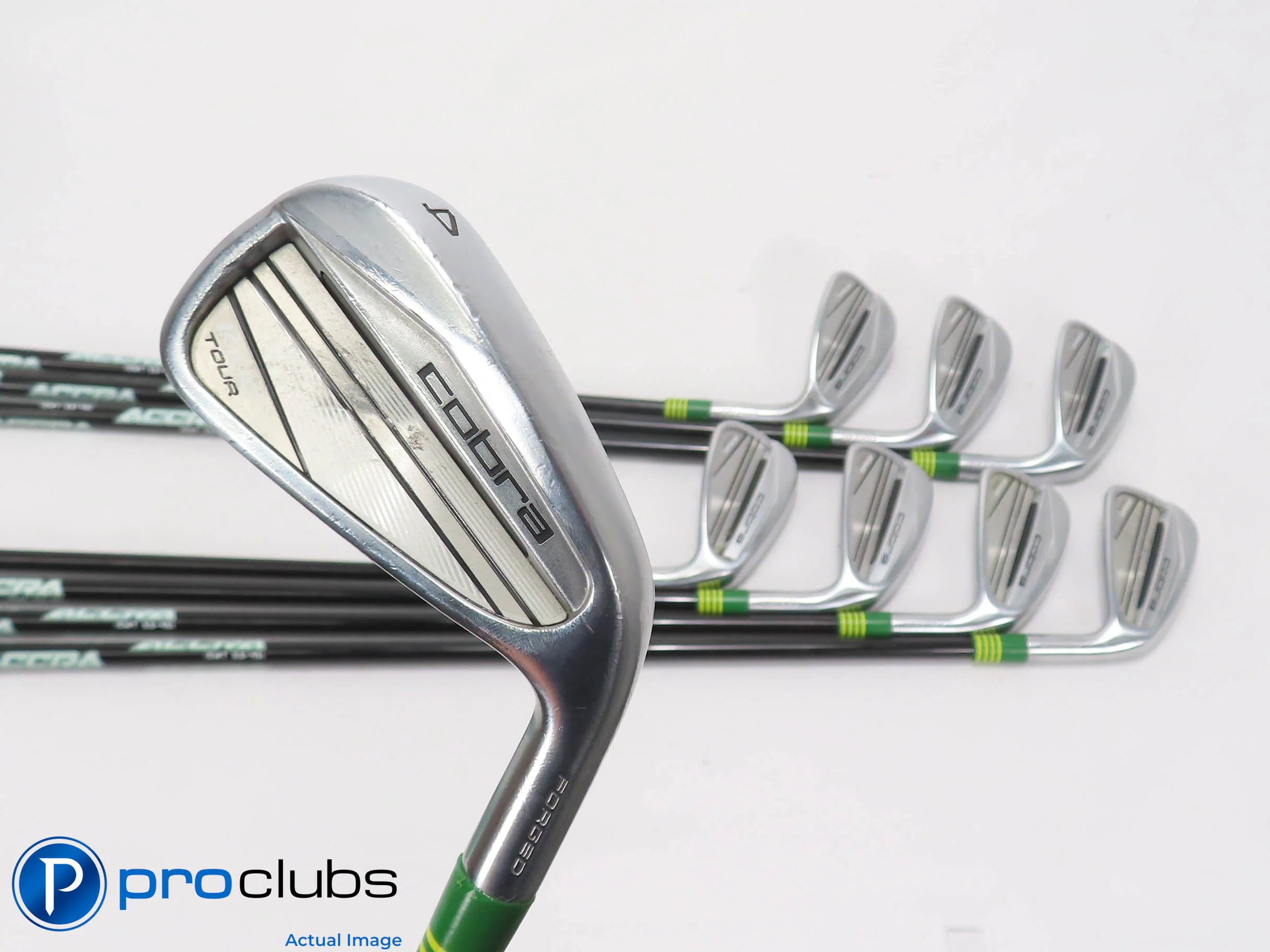 Cobra '23 King Tour 4-PW,GW Iron Set - Accra iCWT 2.0 95 Stiff Flex Graph 511353