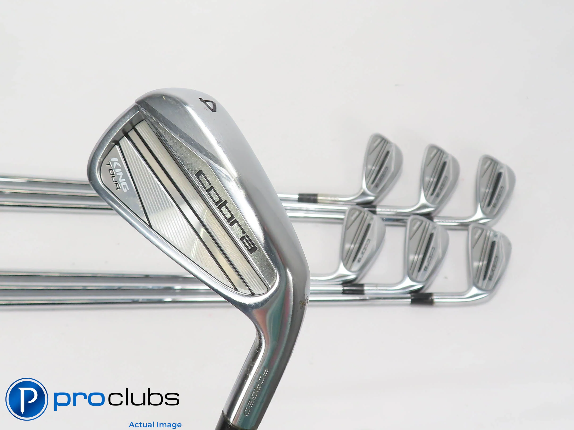 Nice Cobra '23 King Tour 4-PW Iron Set - KBS $-Taper 130 X-Flex Steel 511718