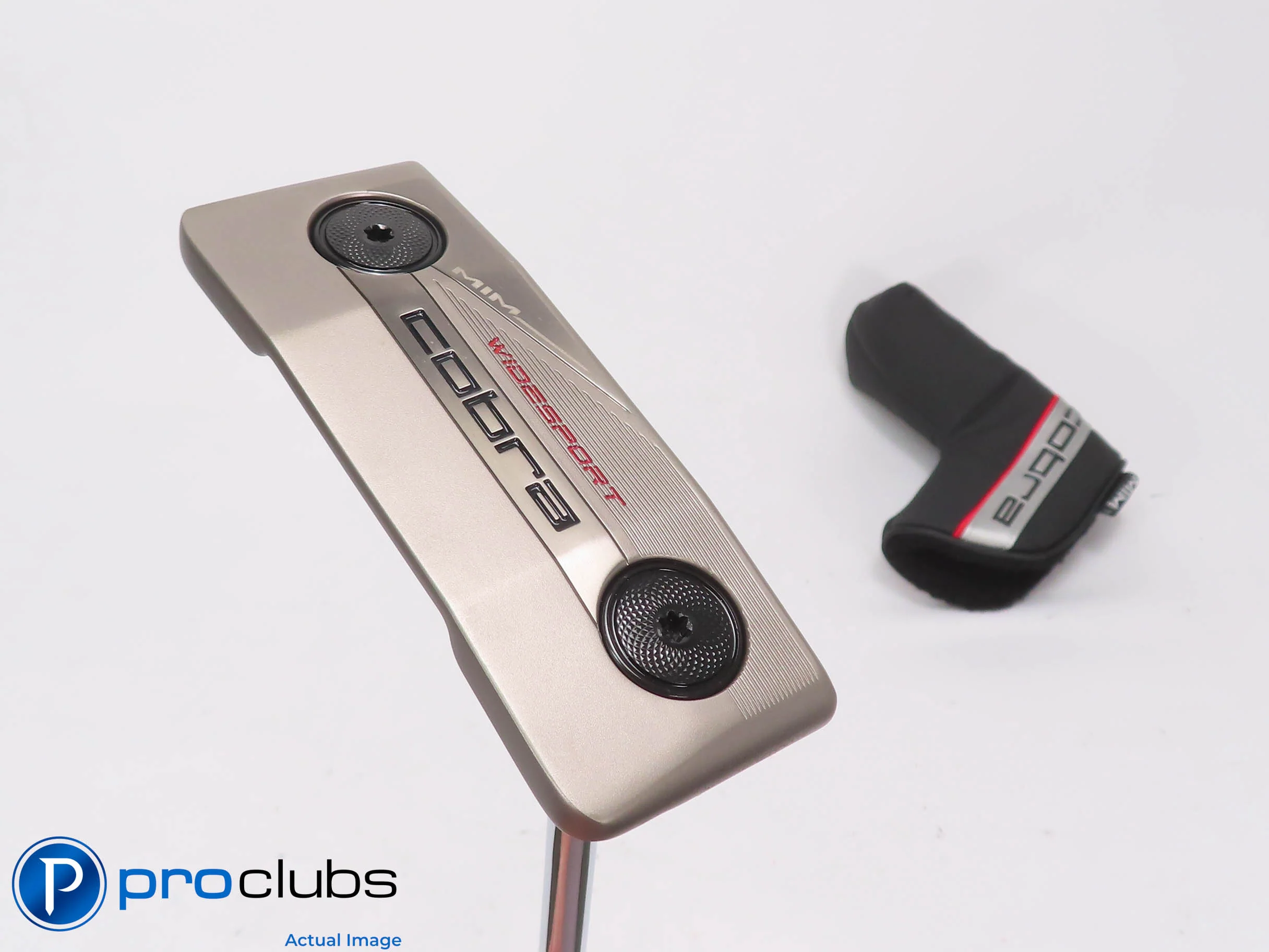 Mint! Cobra MIM WIDESPORT 34" Putter w/ HC - Winn Dri-Tac Pistol Grip - 512233