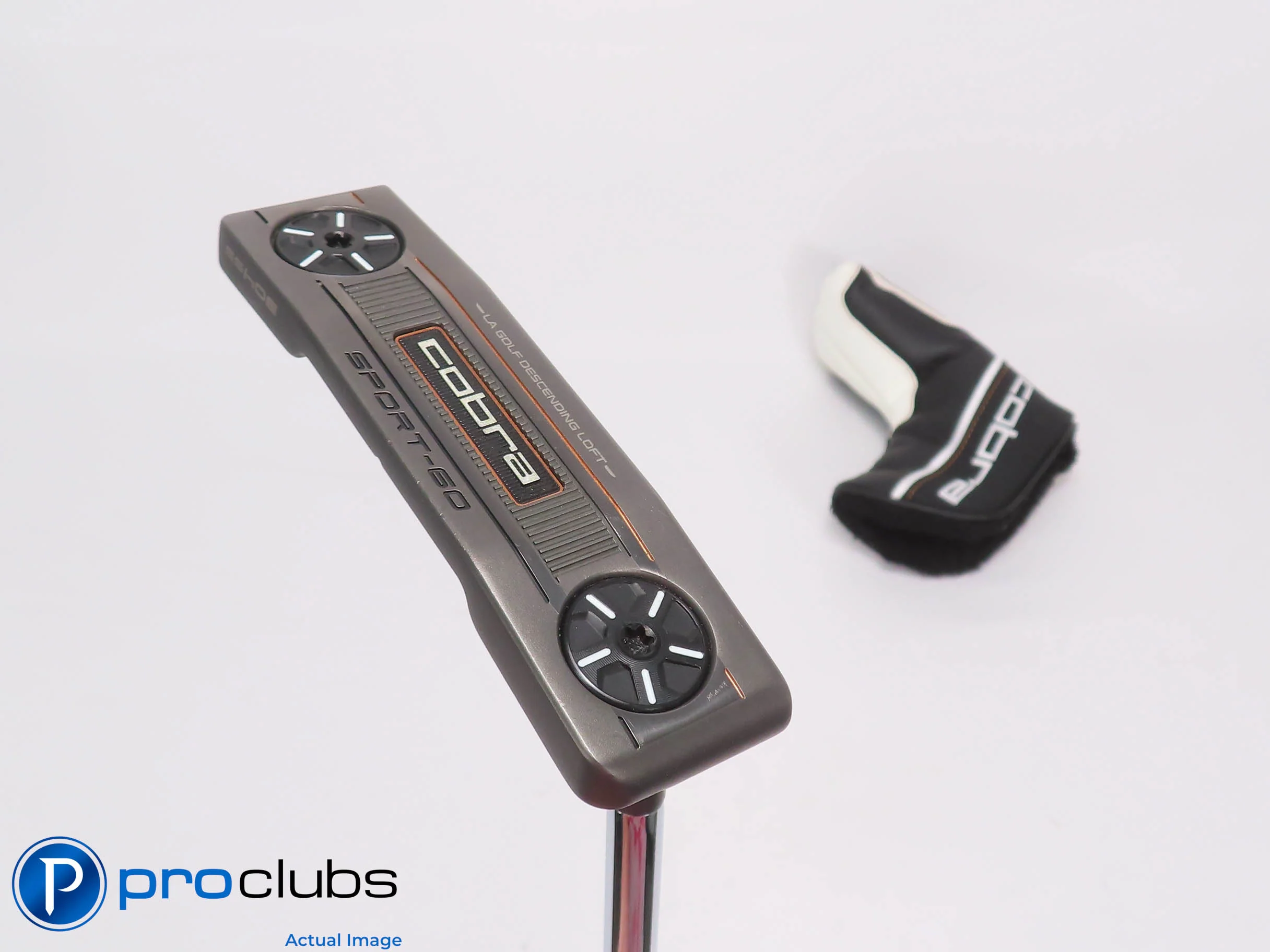 Cobra '24 King Vintage SPORT-60 35" Putter w/ HC - SS Pistol 1.0 - 476584