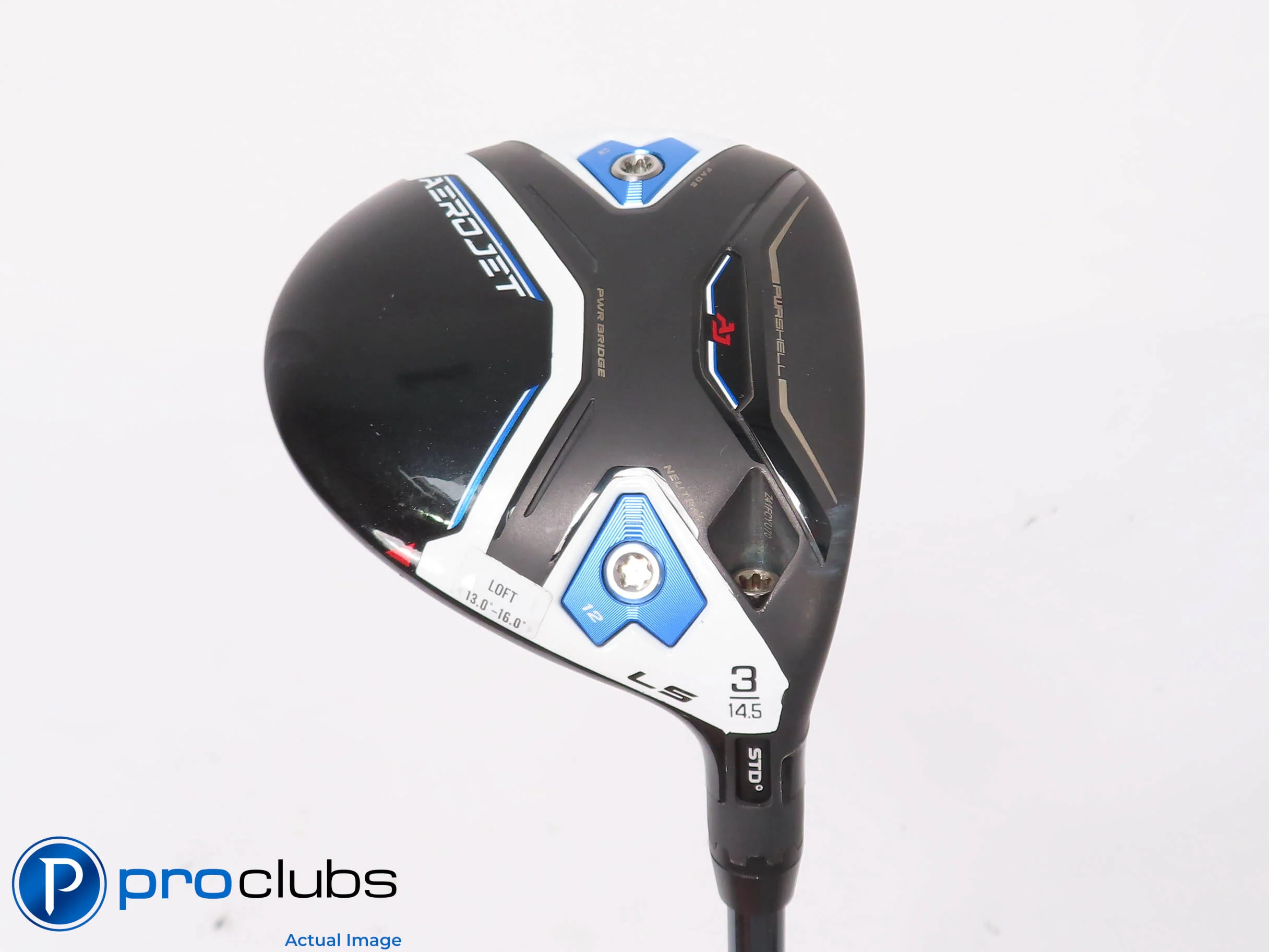Cobra AEROJET LS 14.5* 3 WOOD - LINQ White M40X 7F4 Stiff Flex 452617