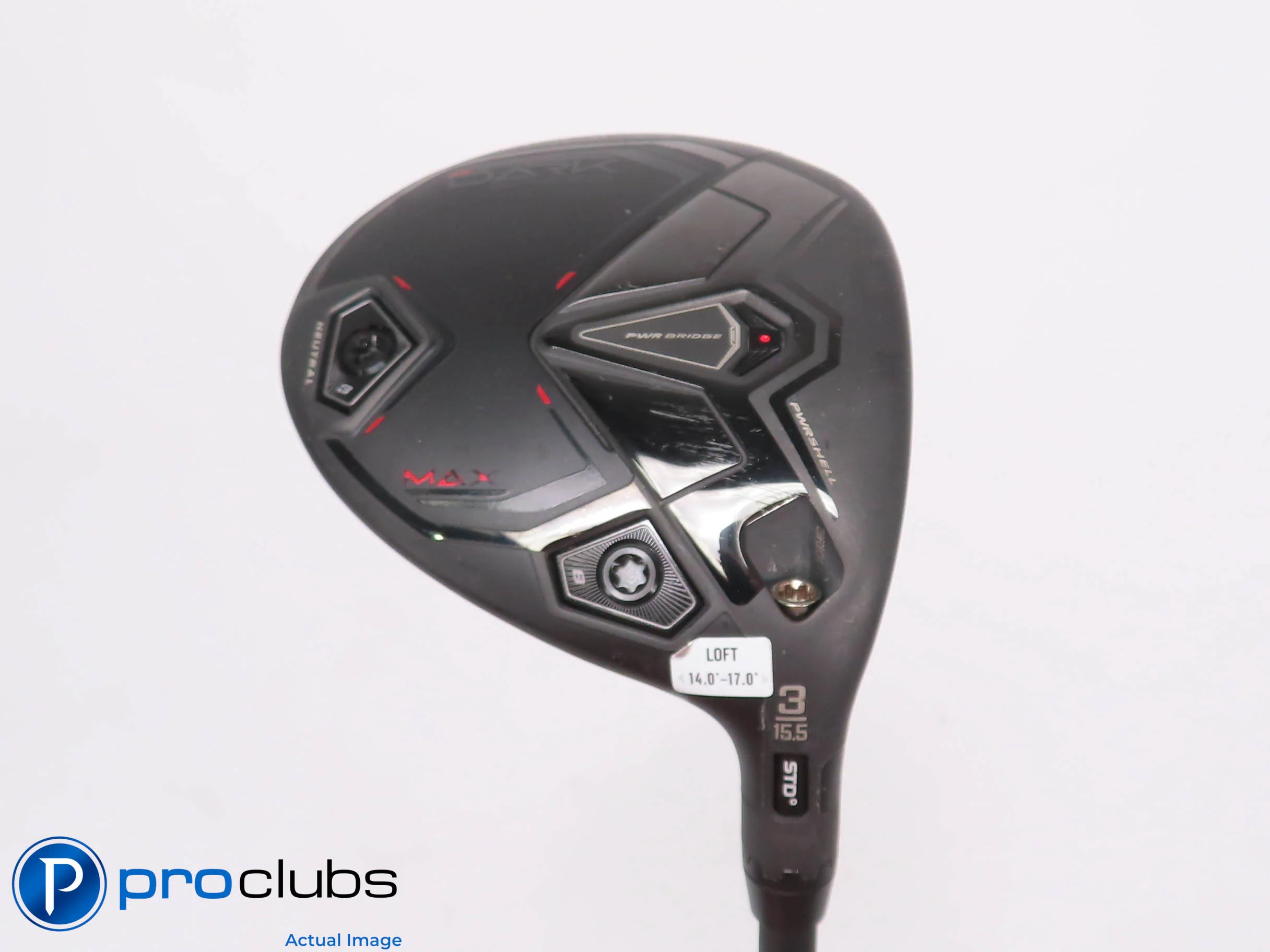 Cobra DARKSPEED MAX 15.5* 3 WOOD - HZRDUS CB Red 50g 5.0 Senior Flex 456140