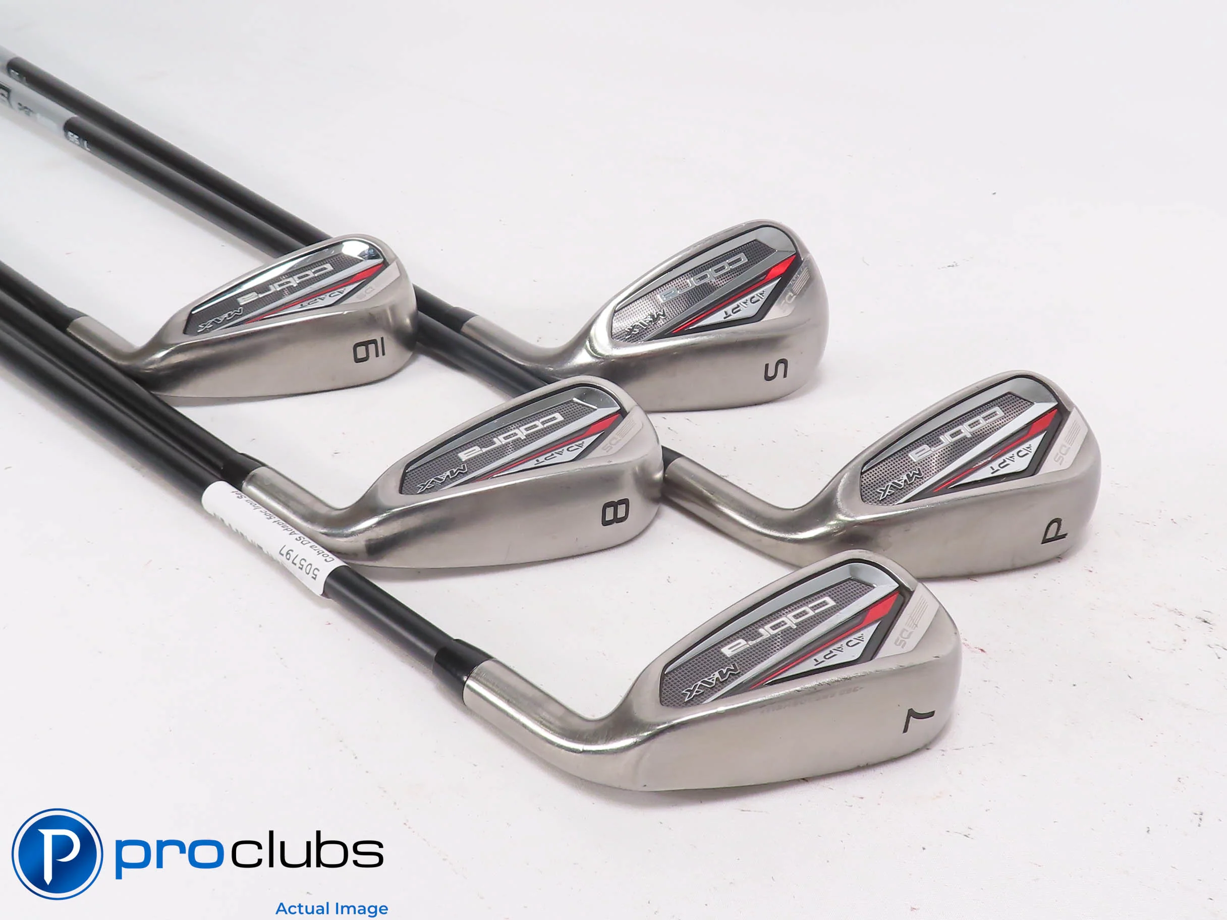 Ladies Cobra DS-Adapt MAX 7-PW,SW Iron Set - KBS PGI 55 Ladies Flex 505797 - Image 2