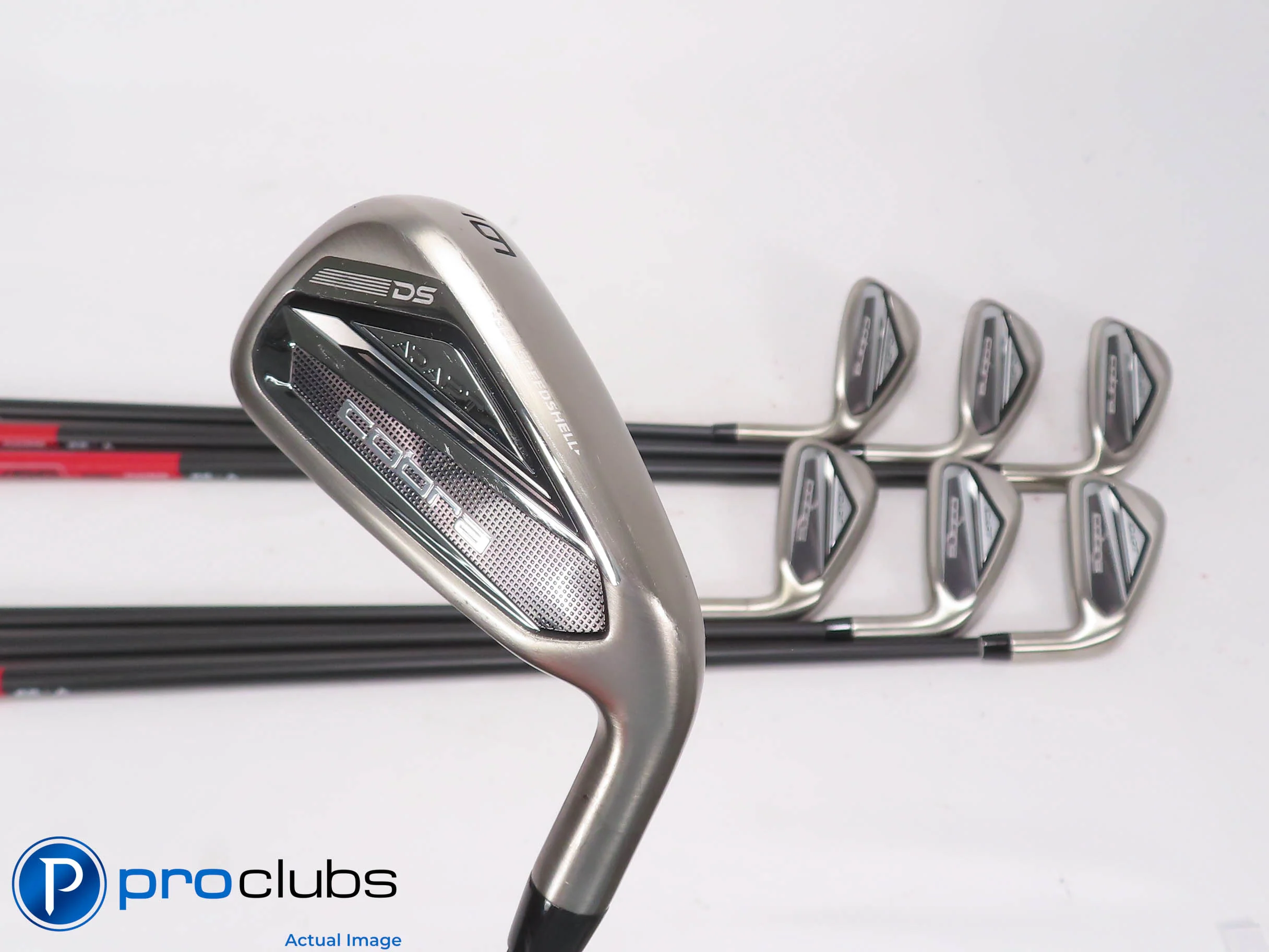 Nice Cobra DS-Adapt 6-PW,GW,SW Iron Set - KBS PGI 65 Senior Flex Graphite 505801
