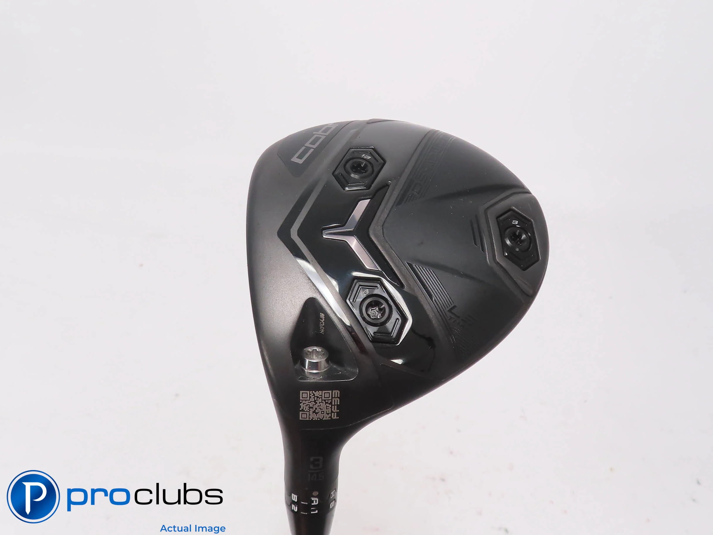 Left Handed Cobra DS-Adapt LS Ti 14.5* 3 Wood - Denali Blue 60g X-Flex - 504429