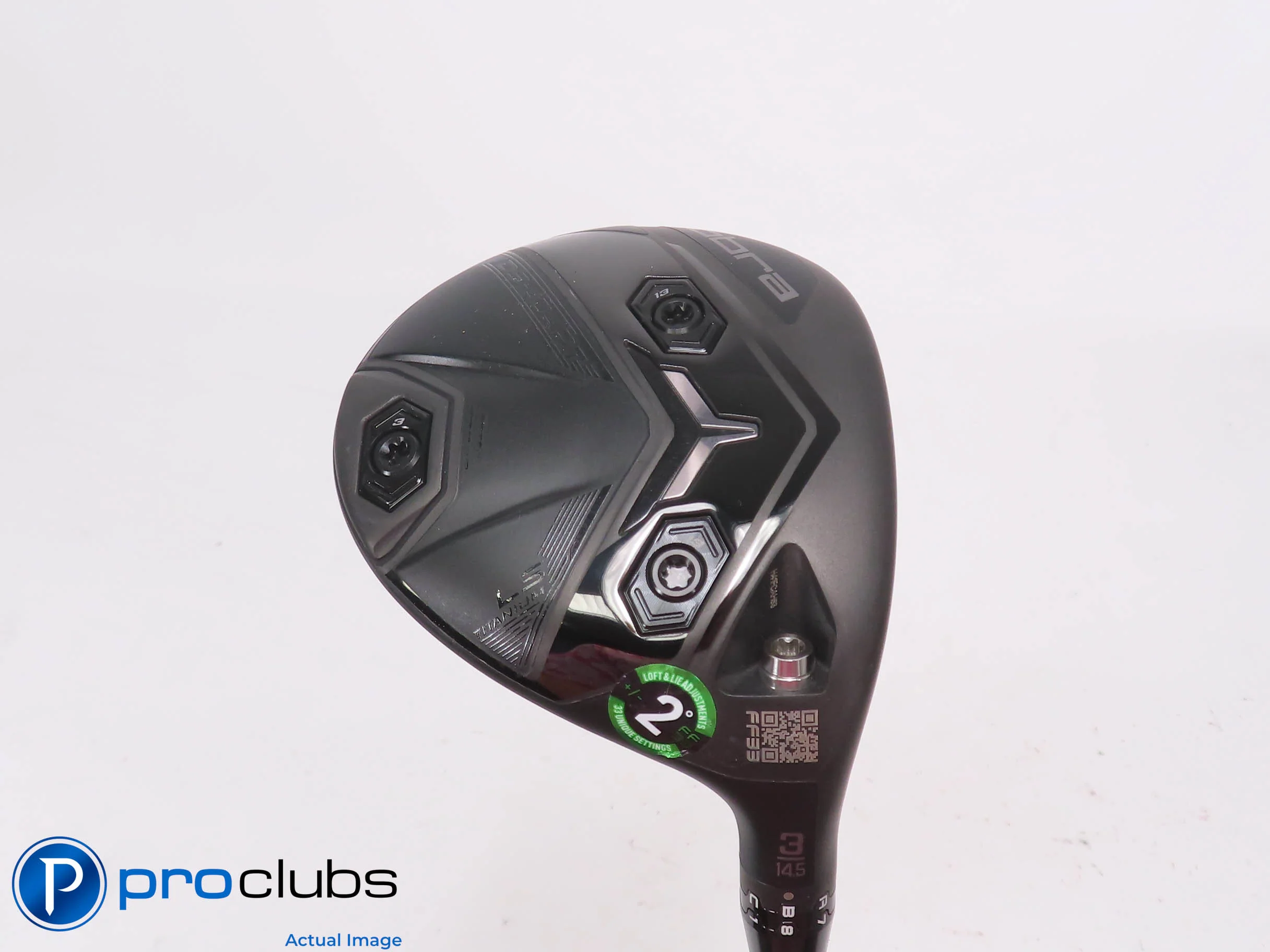 Cobra DS-Adapt LS Ti 14.5* 3 Wood - Denali Red 50g 5.5 Regular Flex - 504432