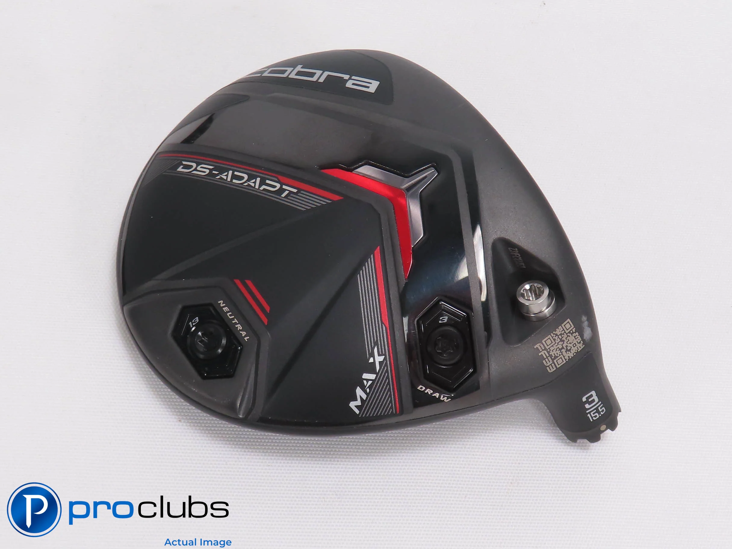 Cobra DS-Adapt MAX 15.5* 3 Wood - Head Only - R/H - 501124