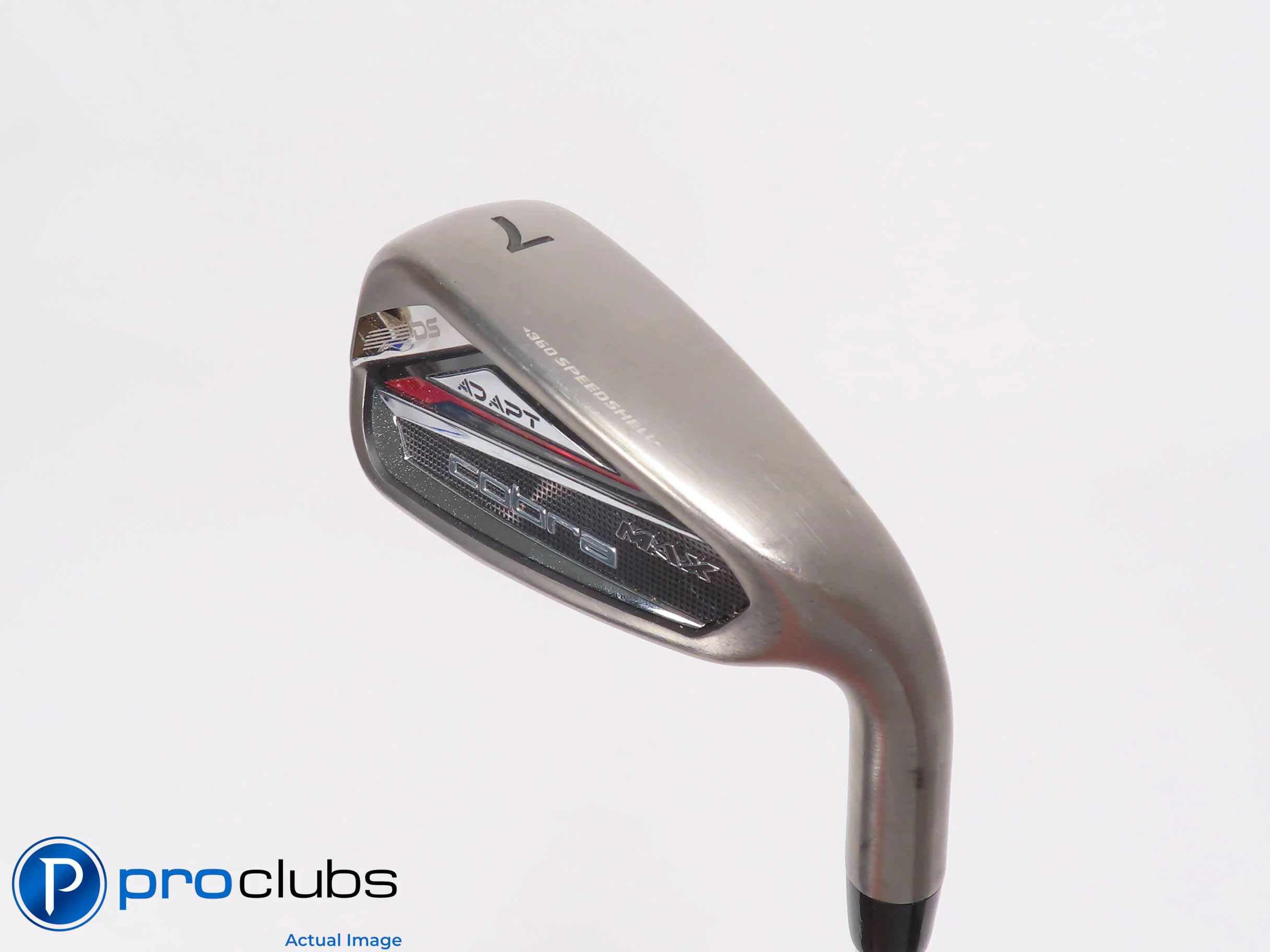 Cobra DS-Adapt MAX 7 Iron - KBS $Taper 120g Stiff Flex - 510199
