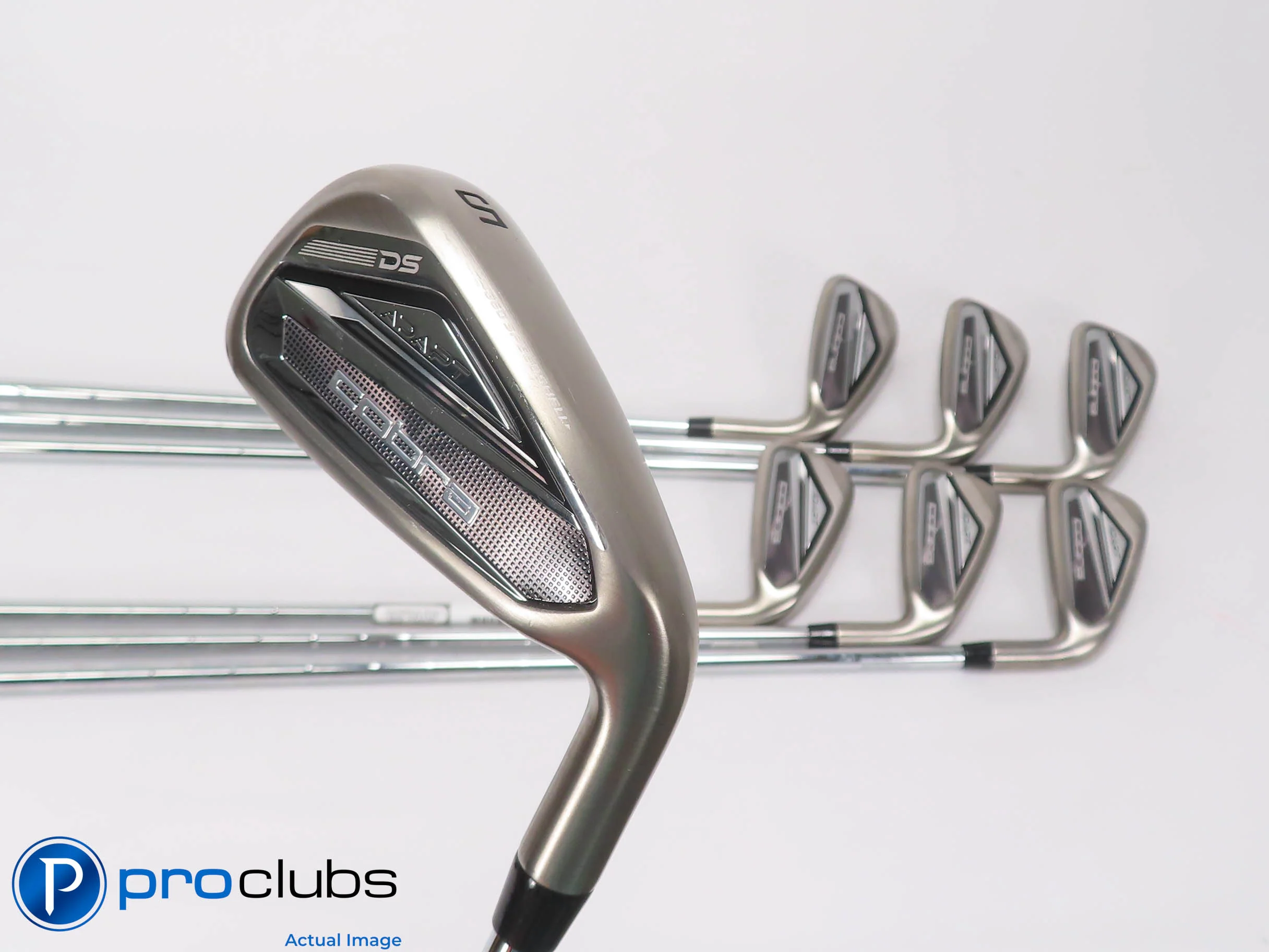 Nice Cobra DS-Adapt 5-PW,GW Iron Set - KBS Tour Lite Regular Flex Steel 510243