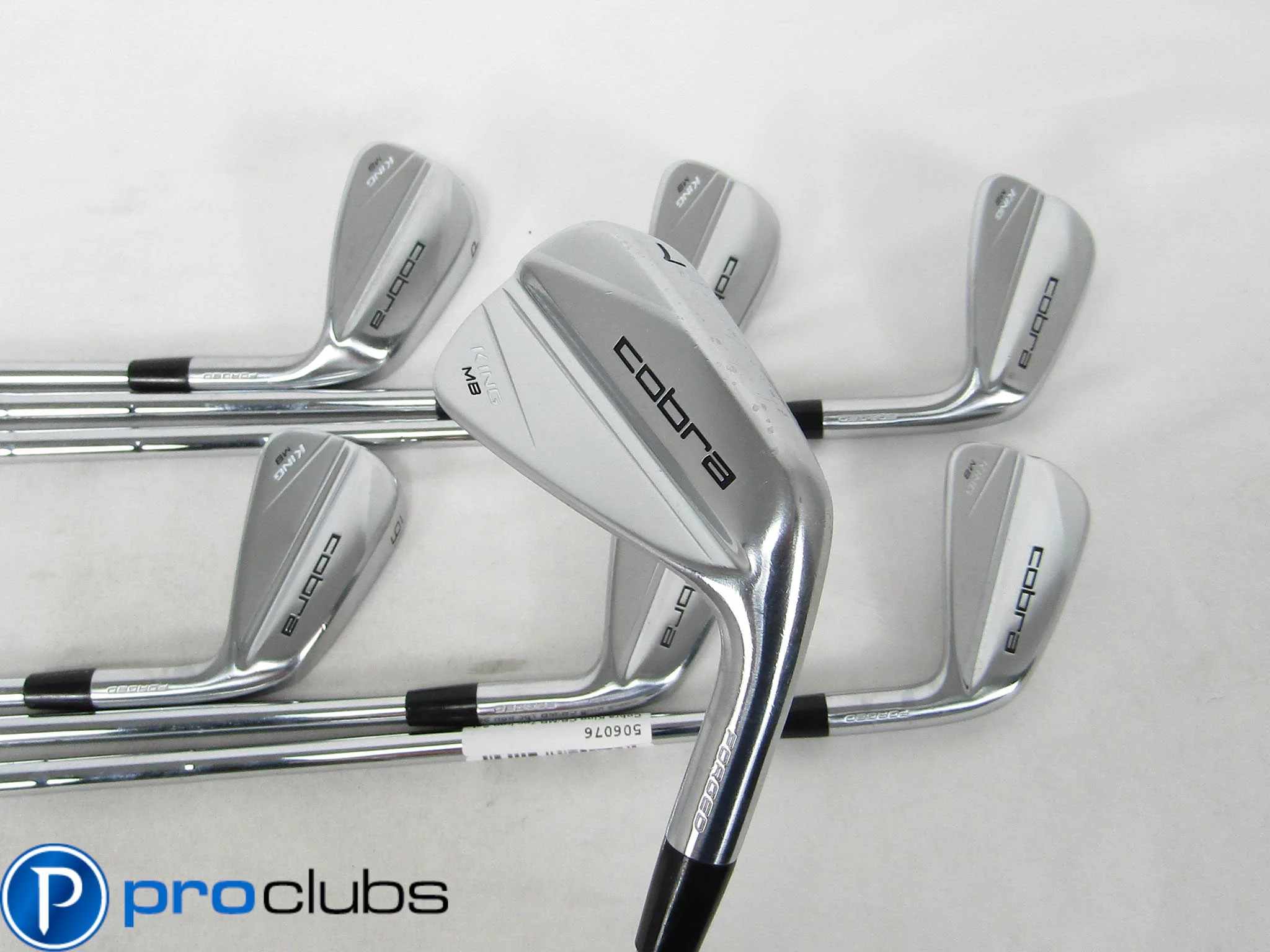 COBRA '2023 KING MB FORGED IRONS 4-PW STEEL DYNAMIC GOLD X100 X-FLEX #506076