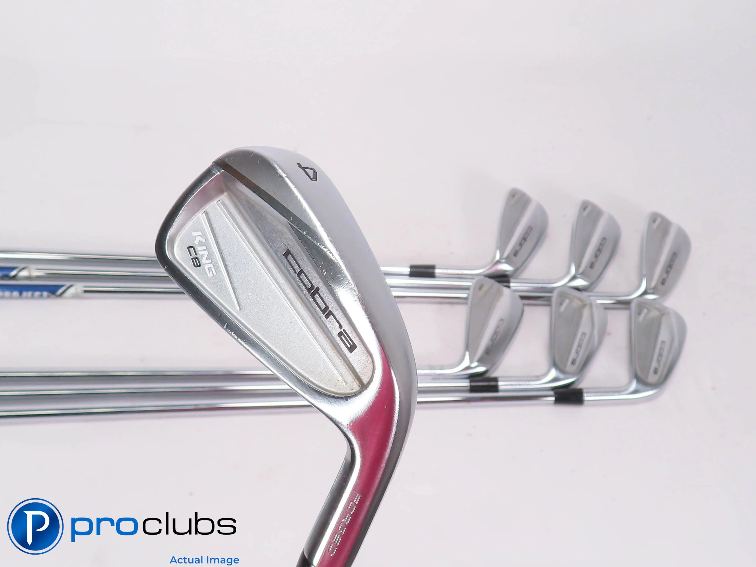 Cobra King CB/MB 4-PW Combo Iron Set - Project X 6.5 X-Flex Steel -1/2" 506078