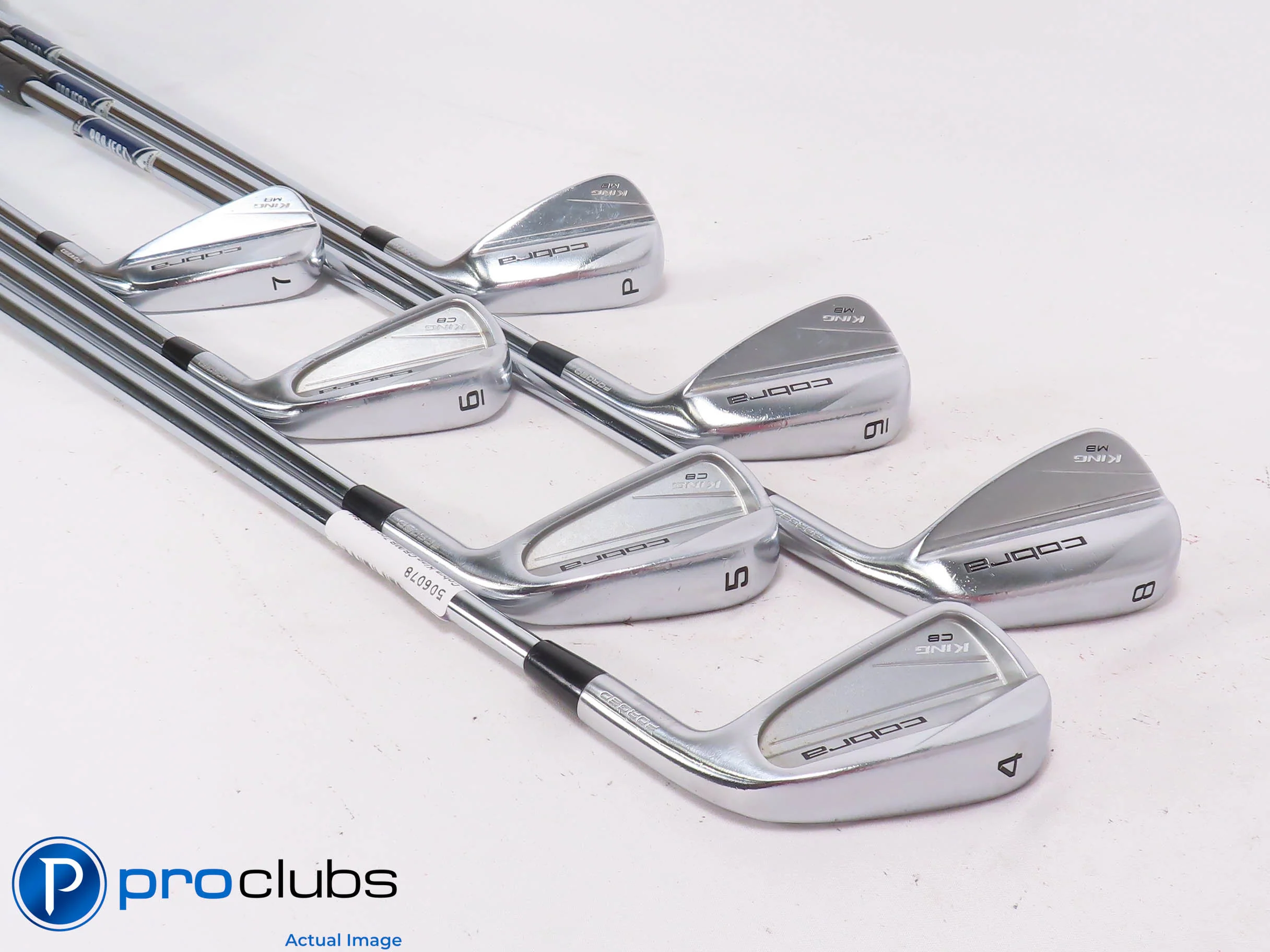 Cobra King CB/MB 4-PW Combo Iron Set - Project X 6.5 X-Flex Steel -1/2" 506078 - Image 2