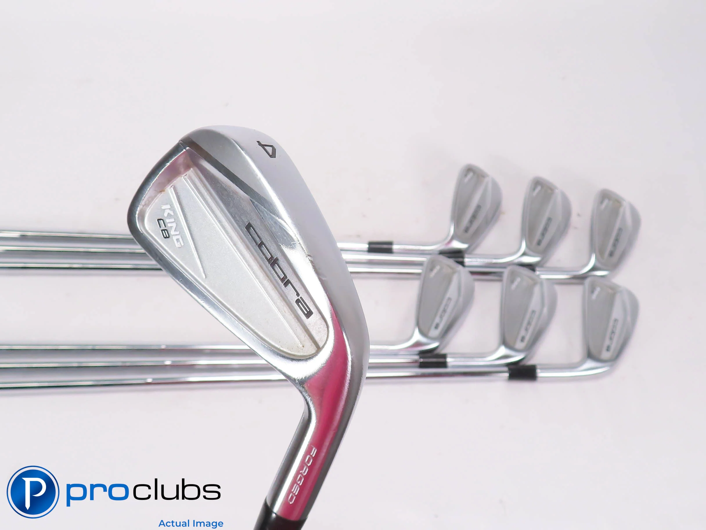 Nice Cobra '24 King CB 4-PW Iron Set - KBS $Taper 130 X-Flex Steel 506082