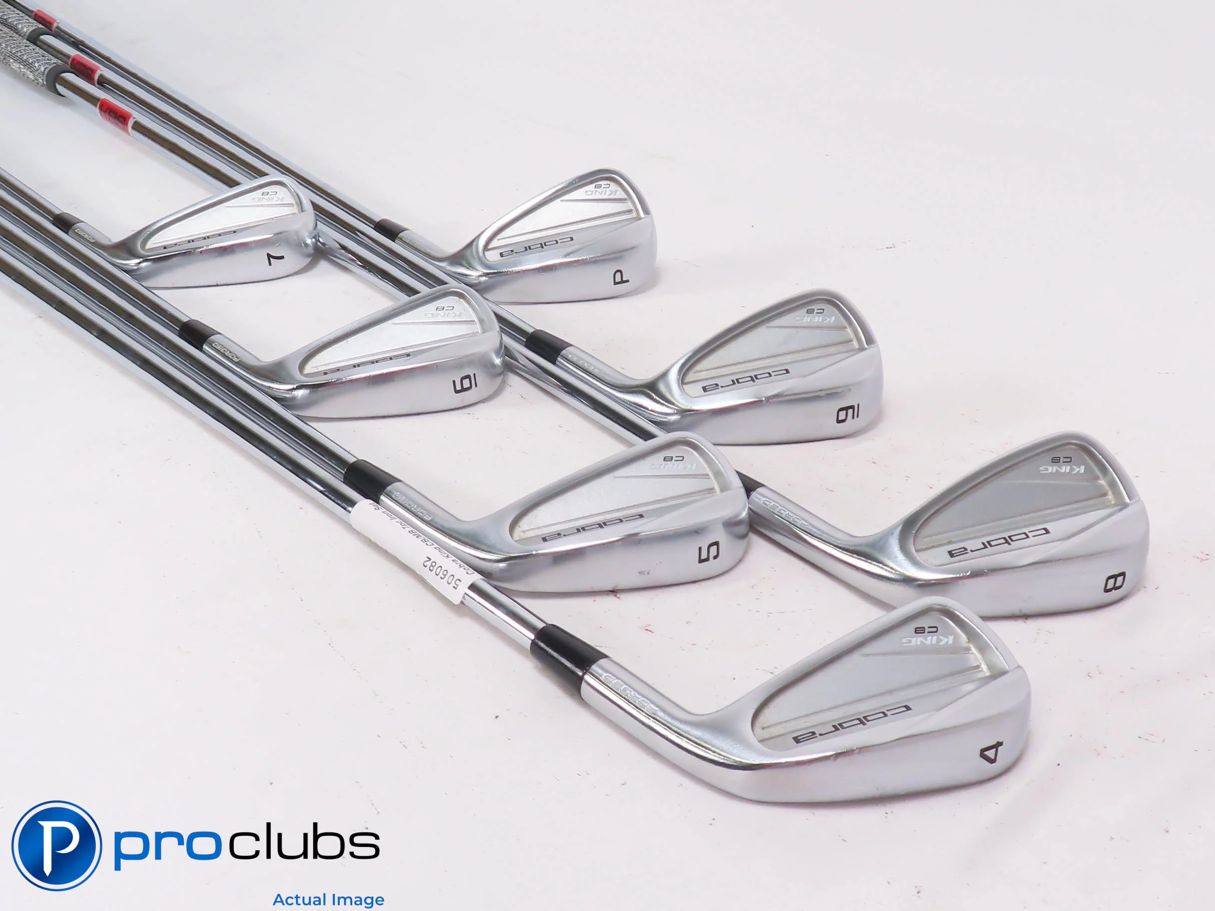 Nice Cobra '24 King CB 4-PW Iron Set - KBS $Taper 130 X-Flex Steel 506082 - Image 2