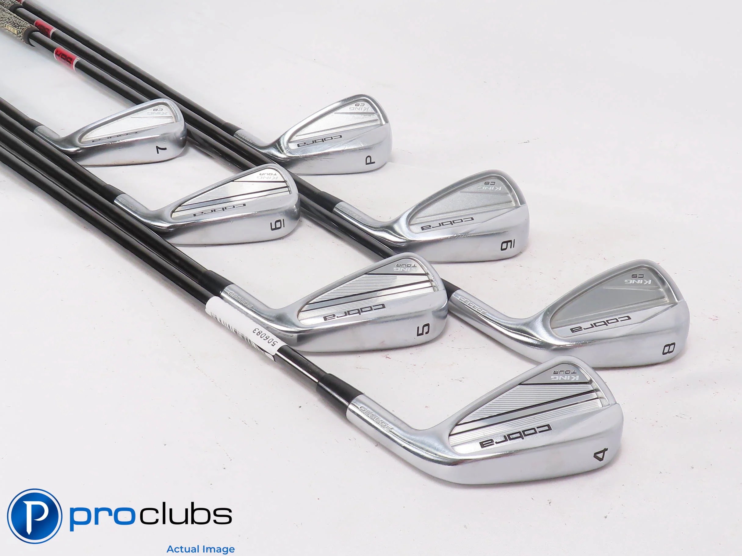 Cobra '24 King Tour/CB 4-PW Combo Iron Set - KBS $Taper 130 X-Flex Steel 506083 - Image 2