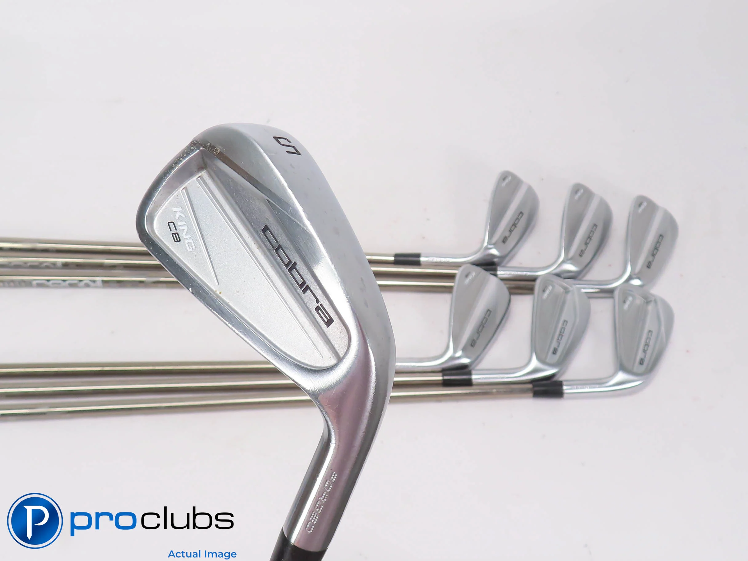 Nice Cobra King CB/MB 5-PW,GW Combo Iron Set Recoil Regular Flex Graphite 506069