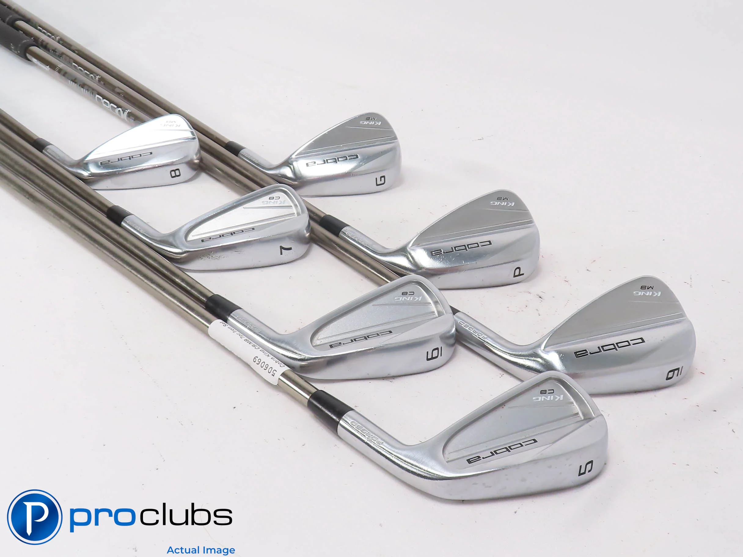 Nice Cobra King CB/MB 5-PW,GW Combo Iron Set Recoil Regular Flex Graphite 506069 - Image 2