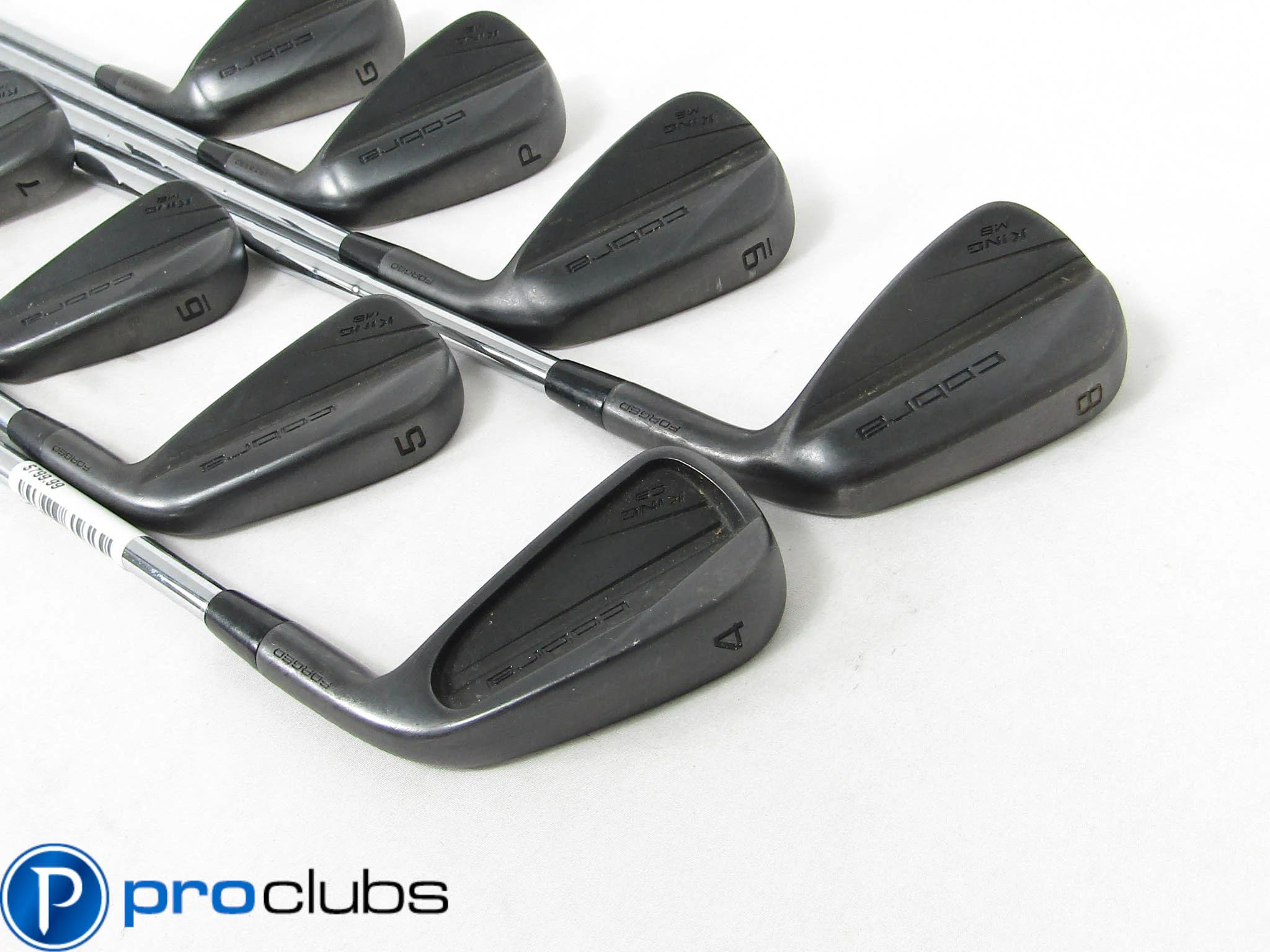 COBRA KING CB / MB COMBO BLACK IRONS 4-PW,GW NIPPON MODUS3 130 STIFF (+1/2") - Image 2